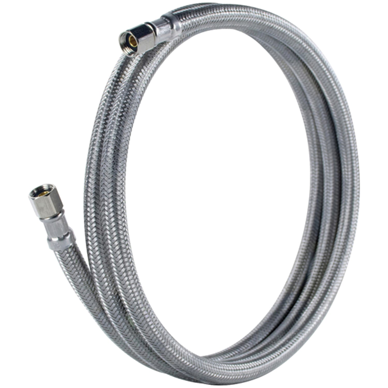 Certified Appliance Accessories Braided Stainless Steel PEX Ice Maker Connector with 1/4-In. Compression, 6-ft., IM72PEX - Image 4
