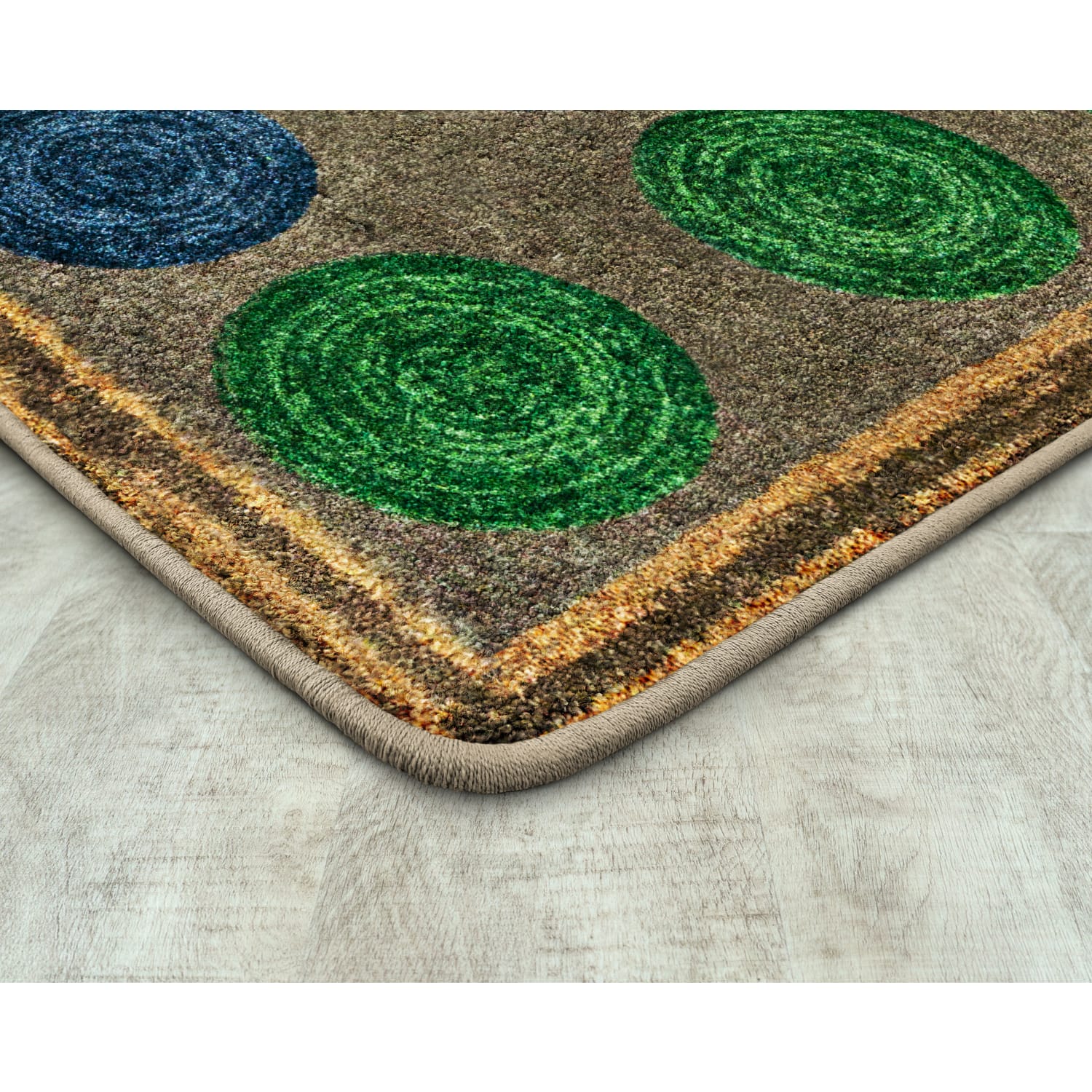 Joy Carpets Kids Essentials Rectangle Area Rug, 5-1/3ft x 7-33/50ft, Mindful Seating - Image 4