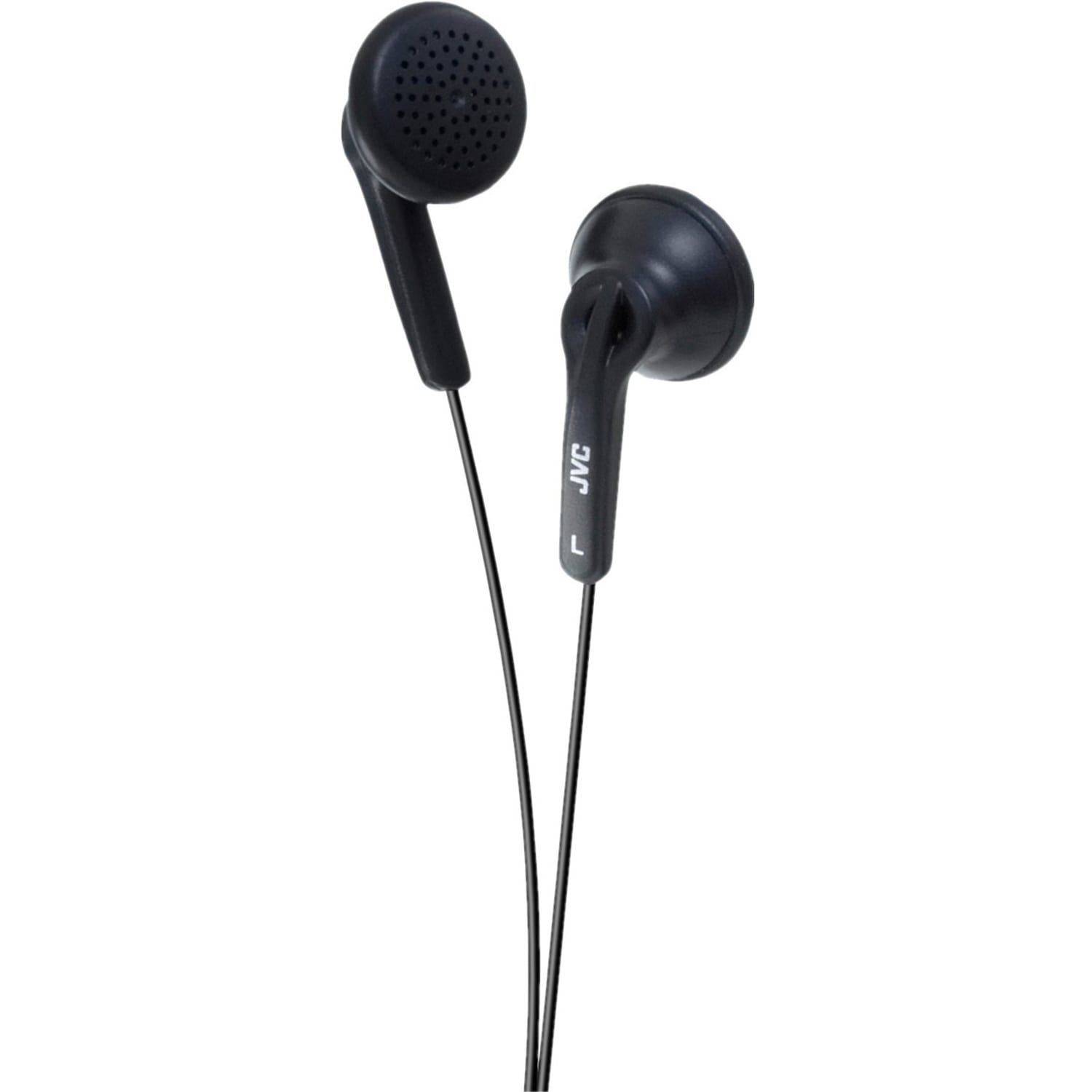 JVC Earphone - Stereo - Mini-phone (3.5mm) - Wired - Earbud - Binaural - In-ear - 3.94 ft Cable - Black - 1 - Image 3