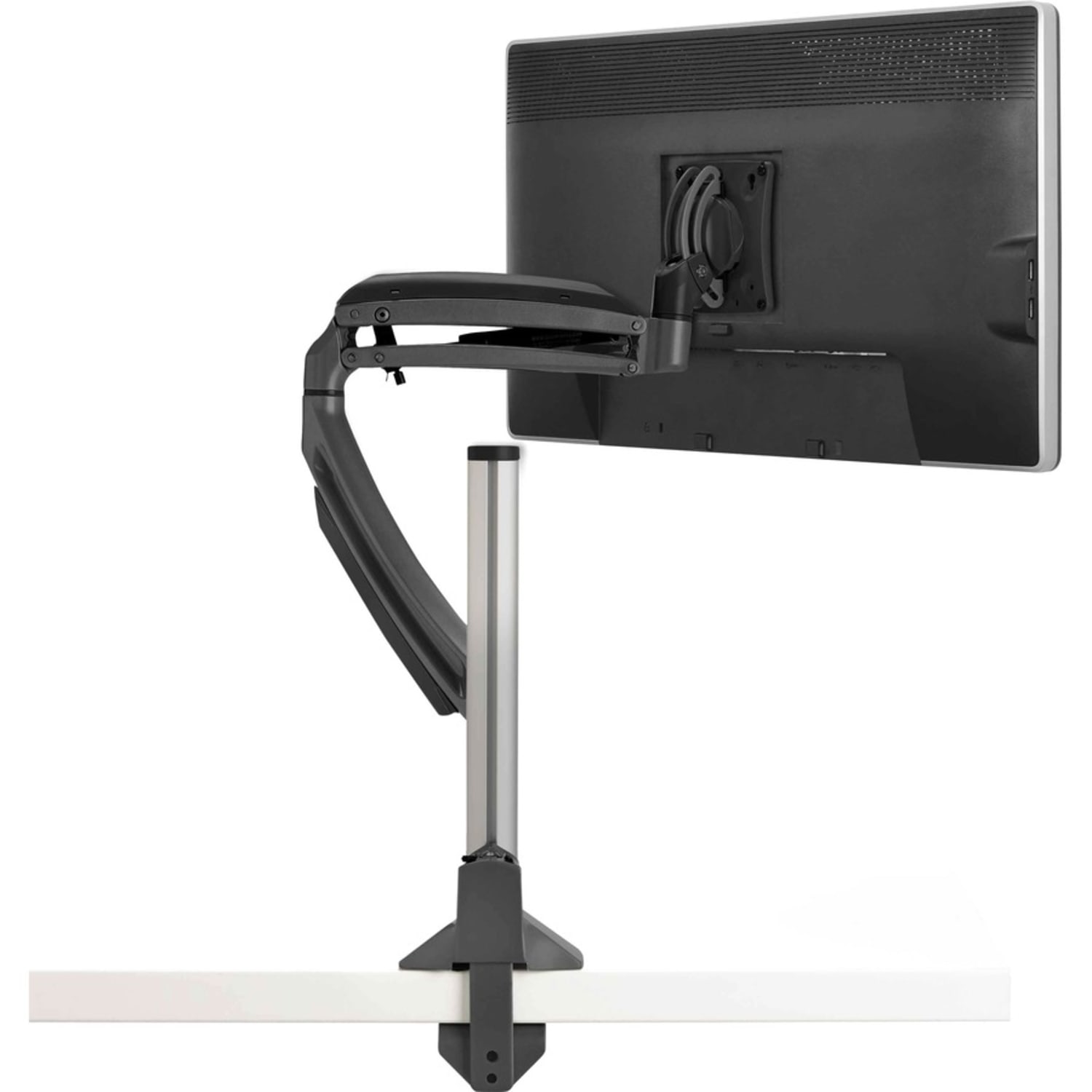 Chief Kontour Dynamic Column Desk Mount - For Displays 10-30in - Black - Adjustable - 1 Display(s) Supported - K1C120B - Image 3
