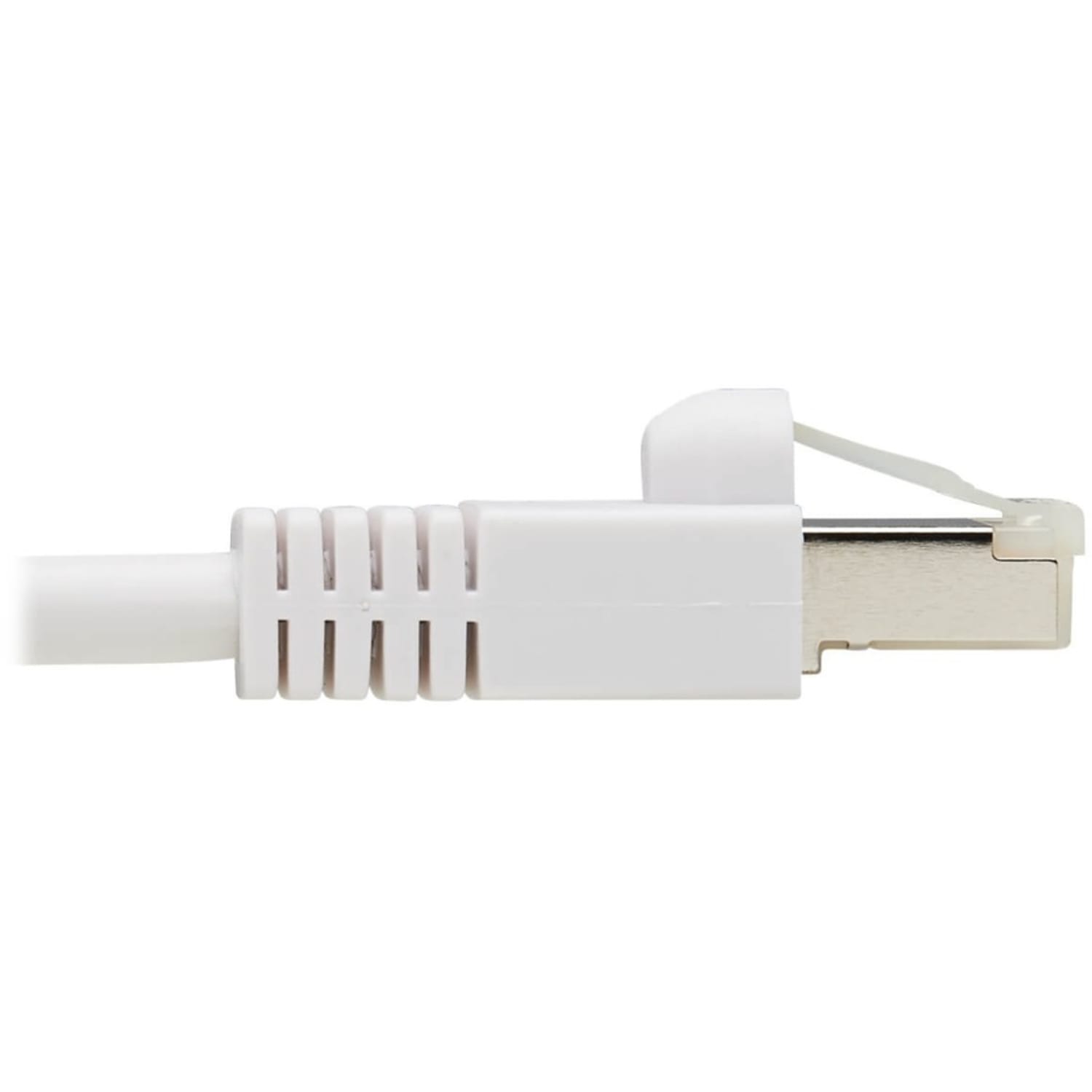 Tripp Lite N262AB-020-WH Cat.6A S/FTP Network Cable  - 10 Gbit/s - Shielding - Gold Plated Contact - CMX - 26 AWG - White - Image 6