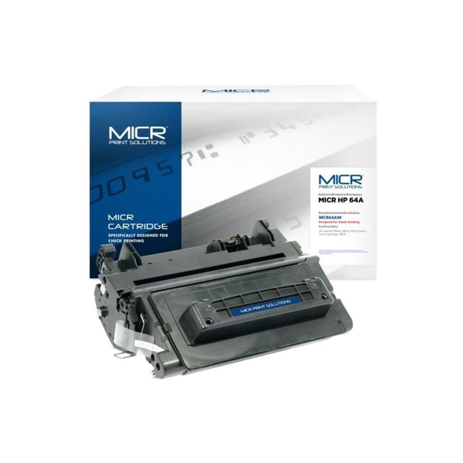 MICR Print Solutions Black Toner Cartridge Replacement For HP 64A, CC364A, MCR64AM - Image 3