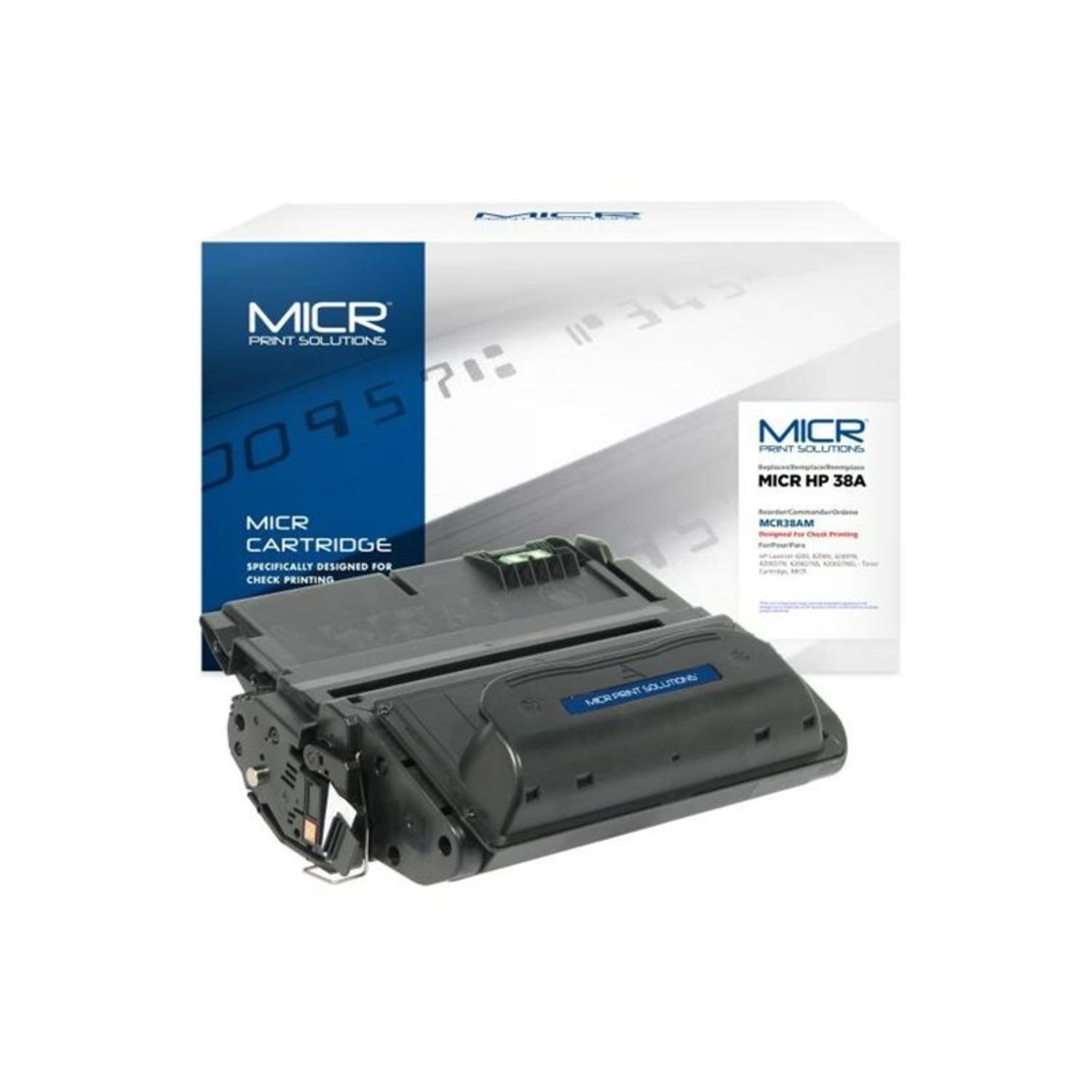 MICR Print Solutions Black Toner Cartridge Replacement For HP 38A, Q1338A, MCR38AM - Image 3