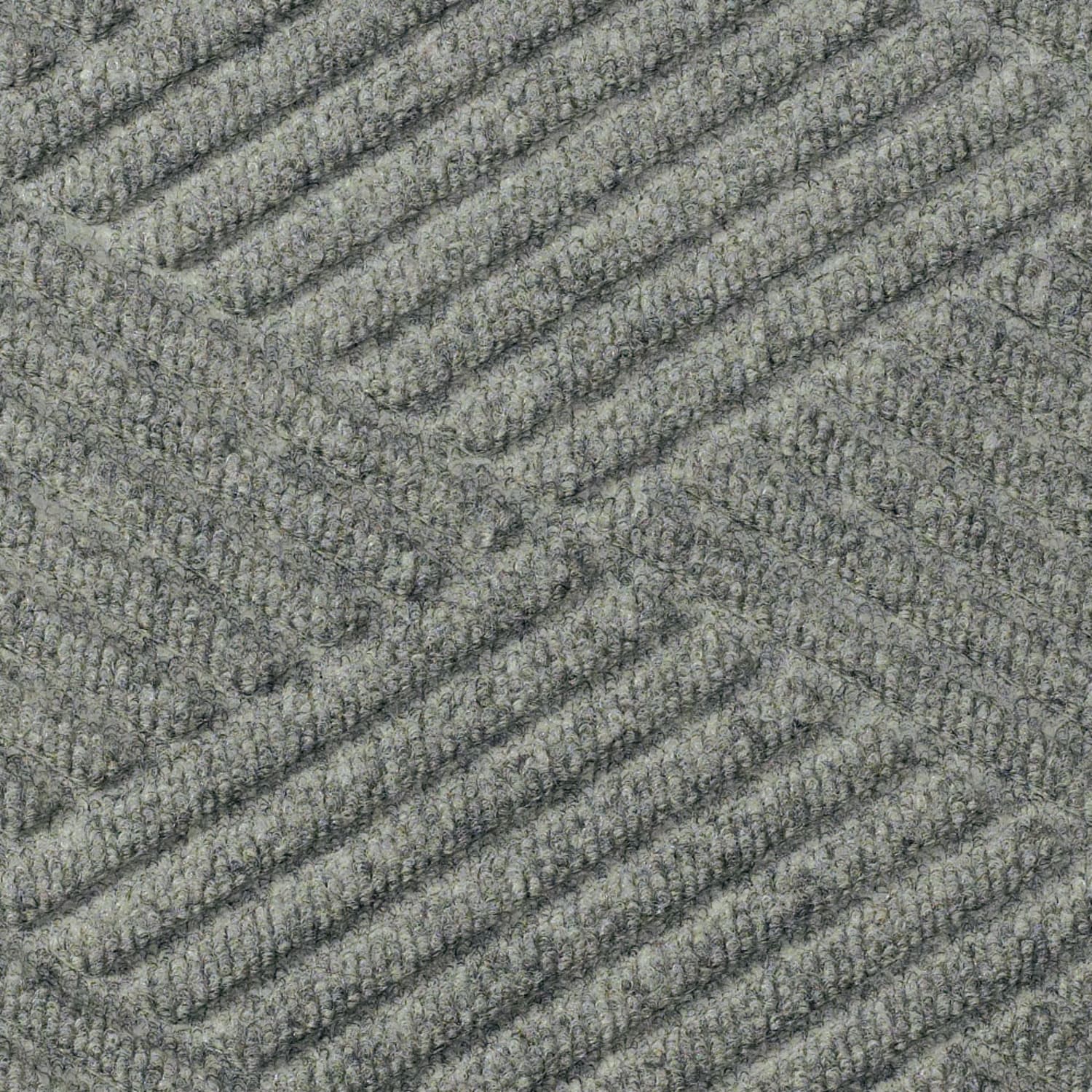 M+A Matting Waterhog Max Diamond Classic Floor Mat, 4ftH x 6ftW, Gray Ash - Image 4