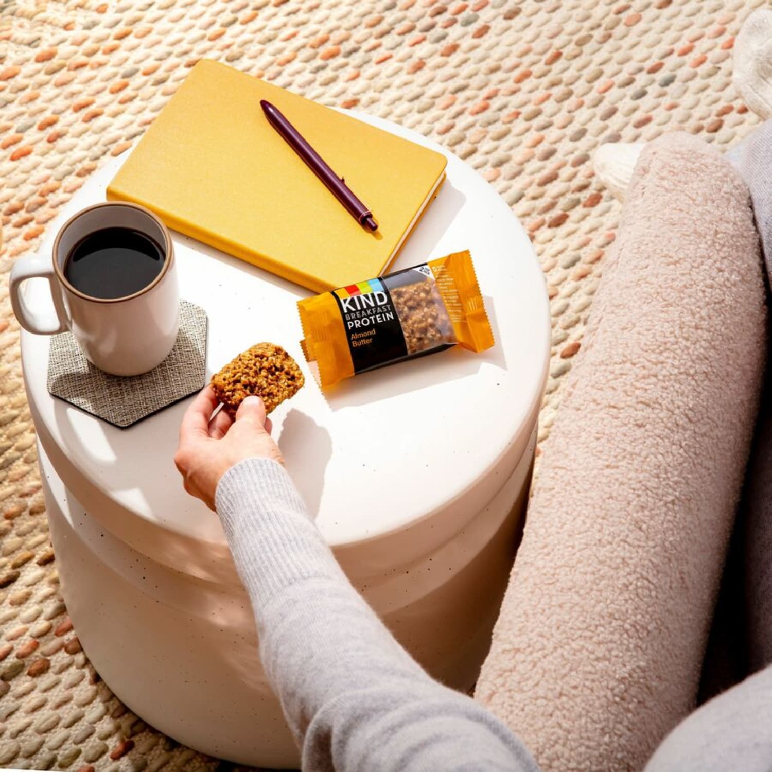 KIND Breakfast Protein Bars - Gluten-free, Dairy-free, Peanut-free, Low Sodium - Almond Butter - 1.76 oz - 6 / Box - Image 6