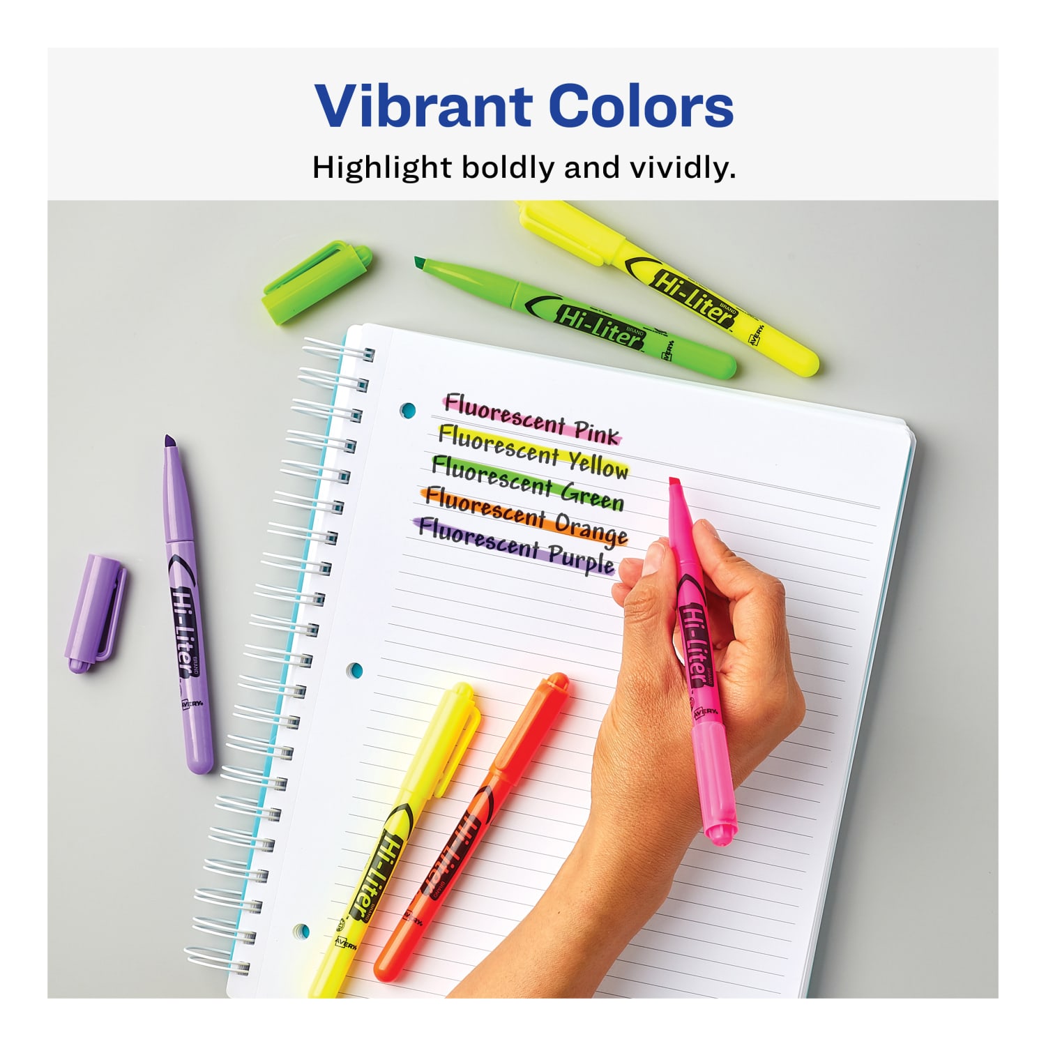 Avery Hi-Liter Pen Style Highlighter - Chisel Point Style - Image 5
