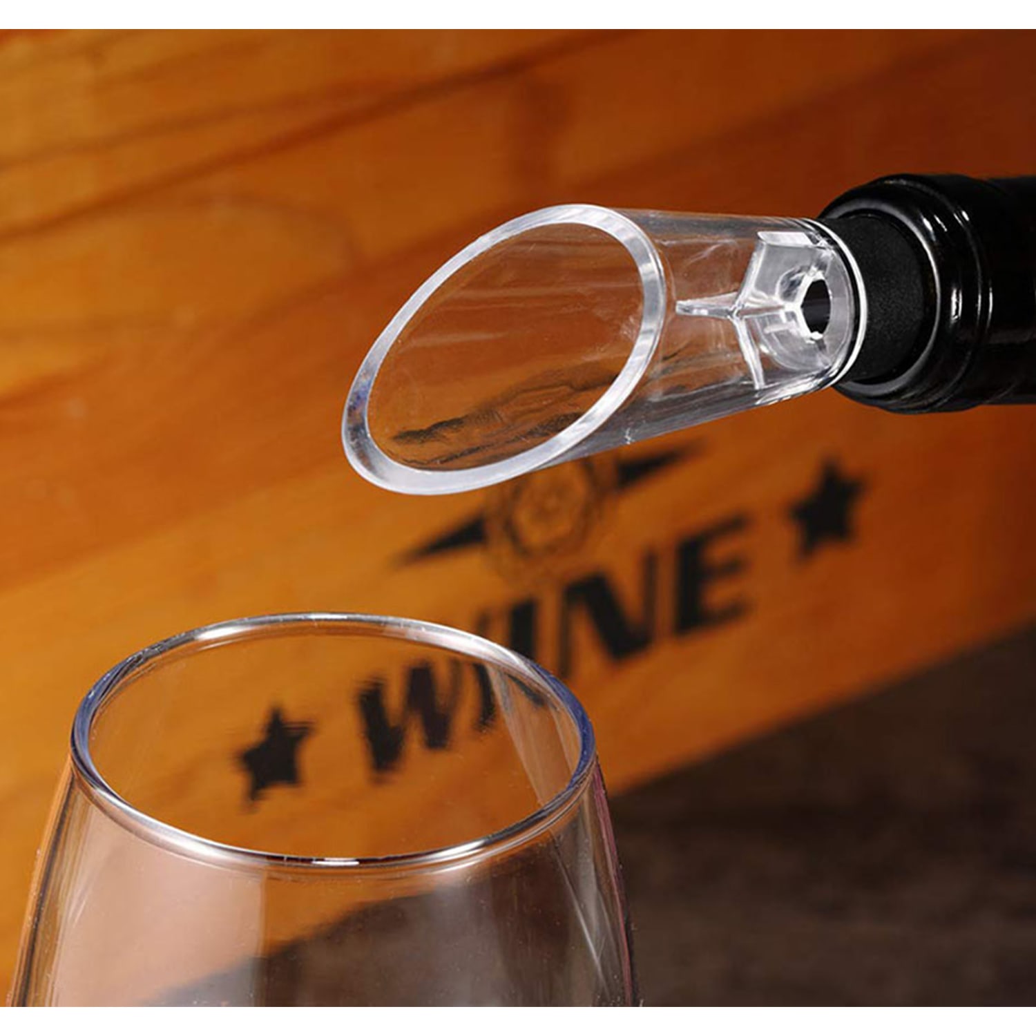 Brentwood Air Pump Wine Bottle Opener, 7-3/4inH, Black - Image 6