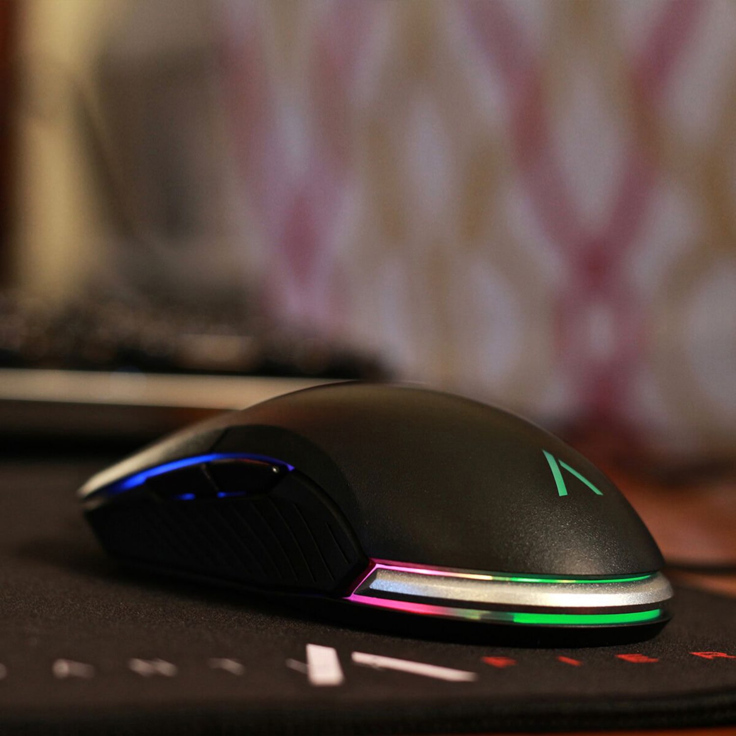 Azio ATOM Ambidextrous RGB Gaming Mouse, Black, GM-ATOM-01 - Image 6