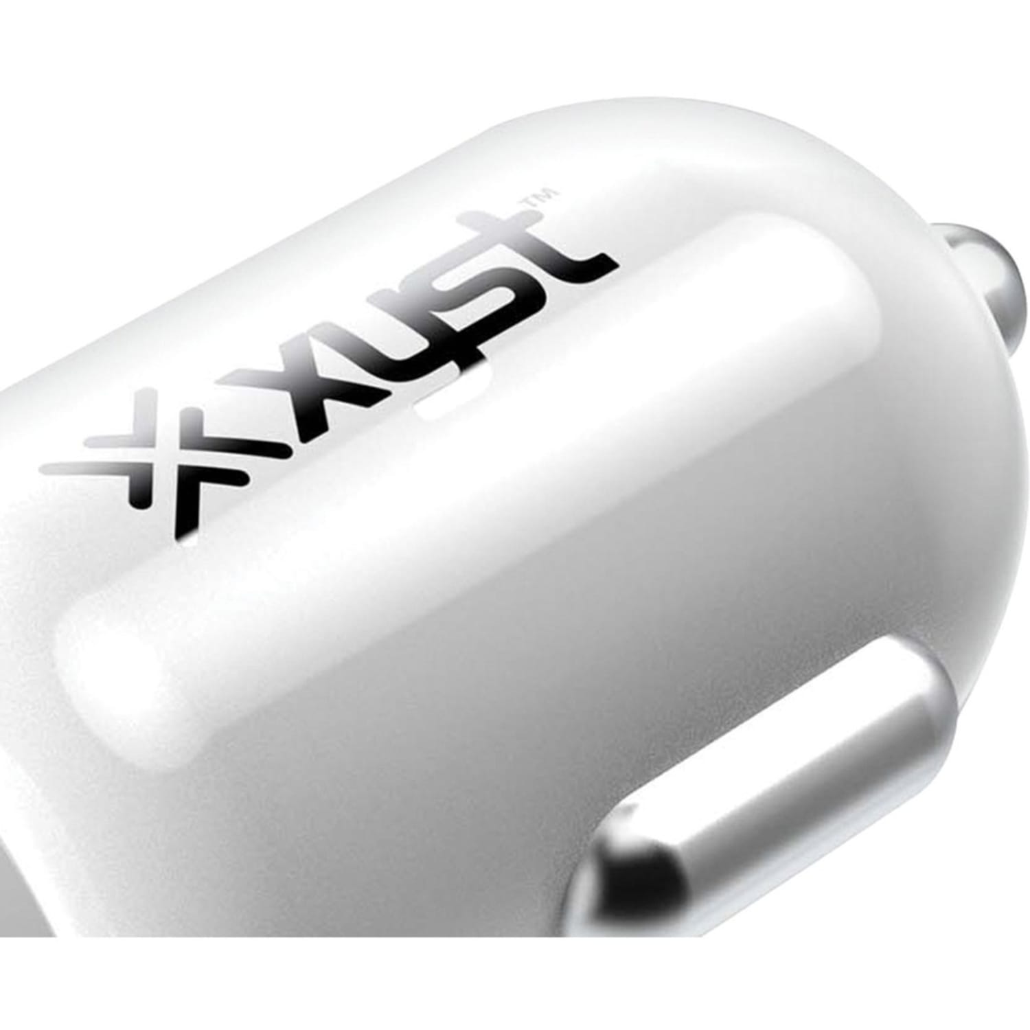 XYST 2.4 Amp Dual USB Car Charger (White) 12 V DC Input 5 V DC Output 2.40 A White - Image 4