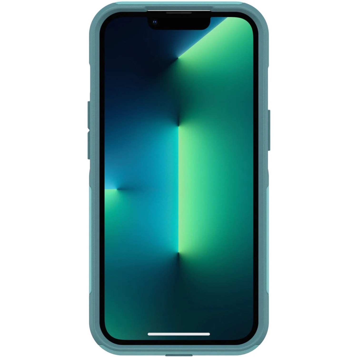 OtterBox Commuter Series Antimicrobial Case For Apple iPhone 13 Pro, Riveting Way, Teal - Image 4