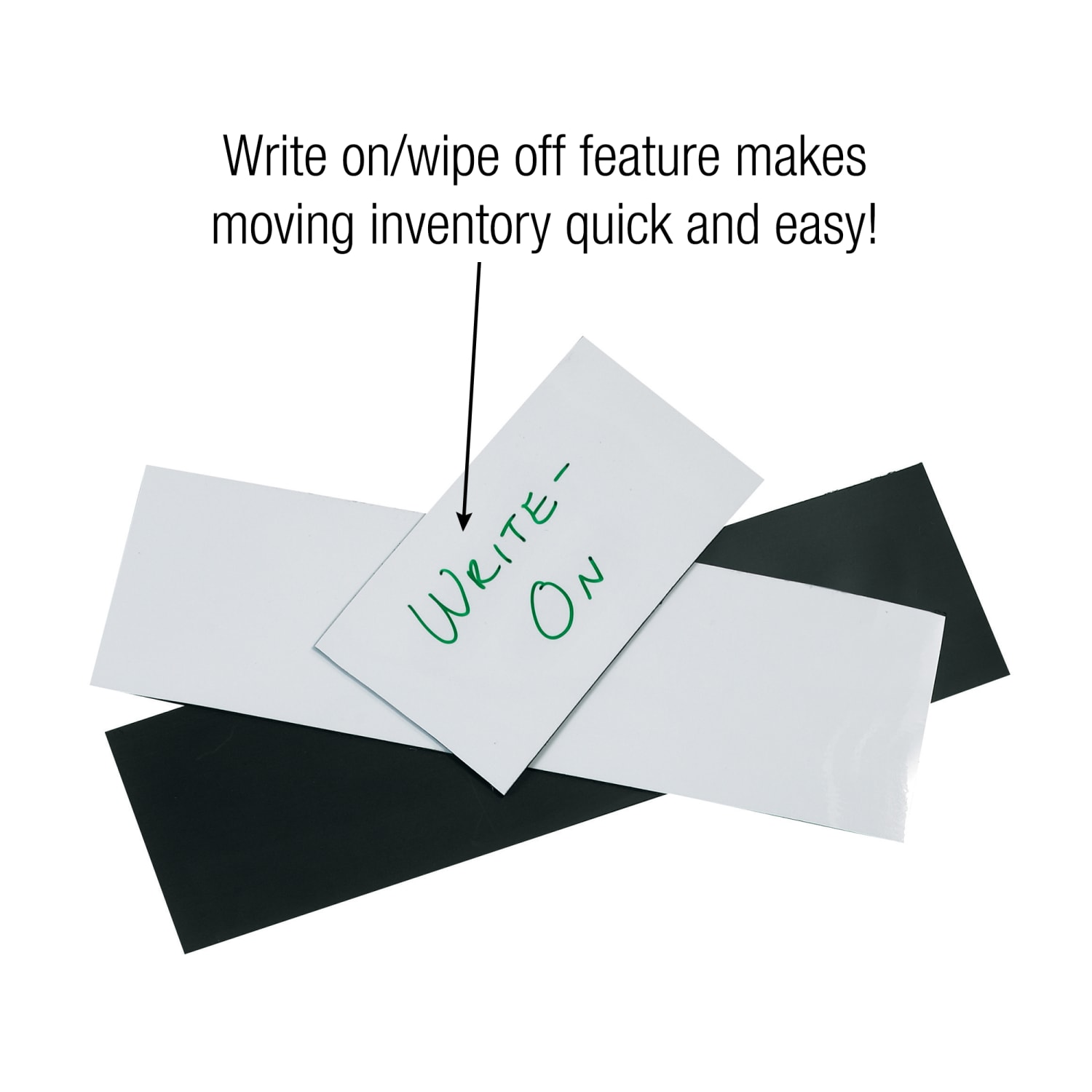 Partners Brand Magnetic Warehouse Label Roll, LH157, 2in x 100ft, White - Image 3