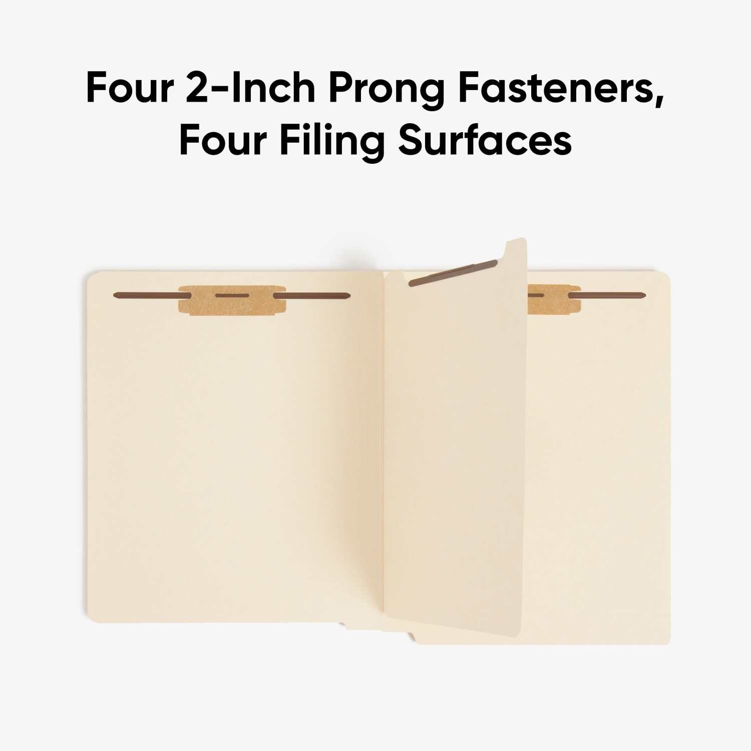 Smead End-Tab Fastener Folders With Dividers, Letter Size, Manila, Box Of 50 (34220) - Image 6