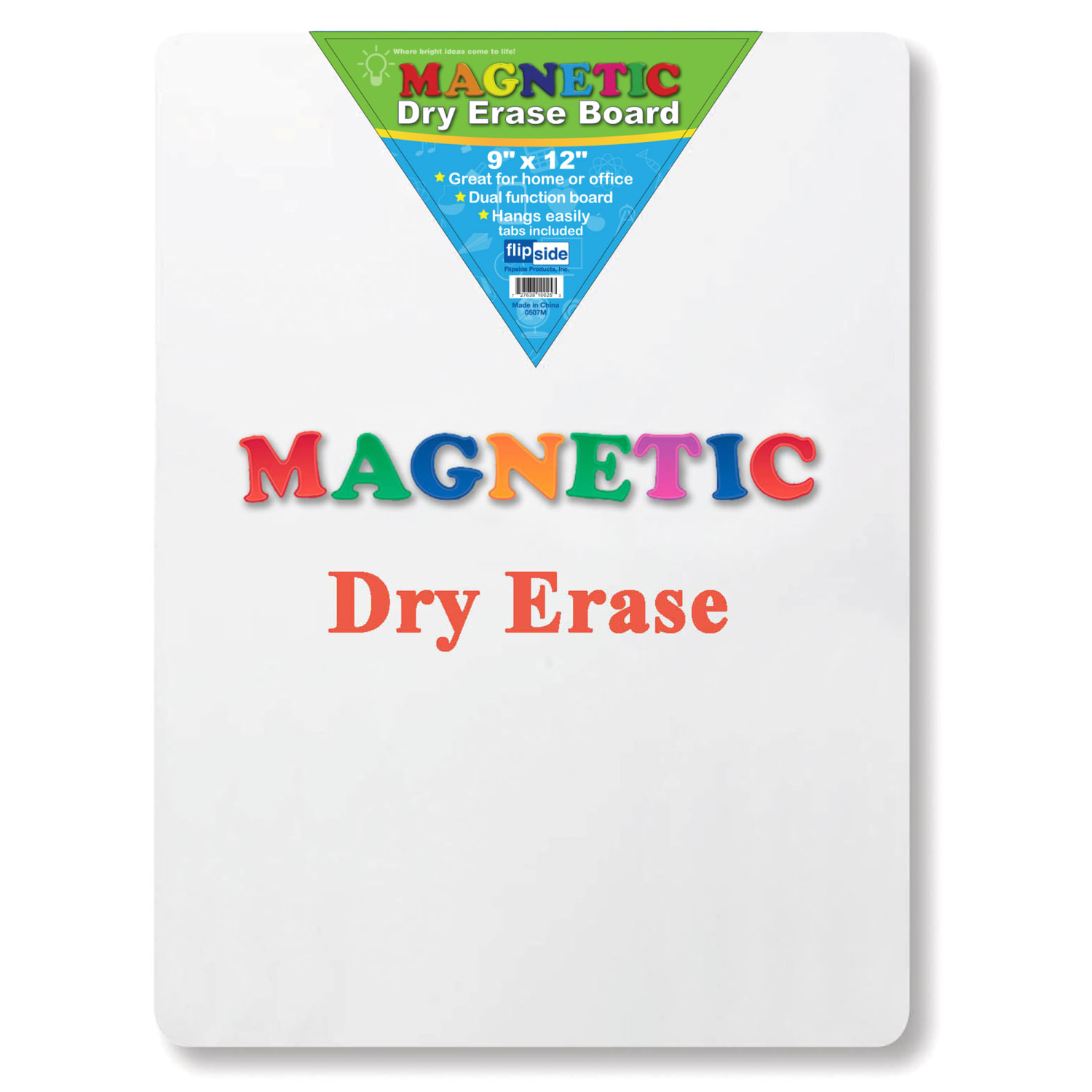 Flipside Magnetic Dry-Erase Boards, 12in x 9in, White, Pack Of 3 Boards - Image 5