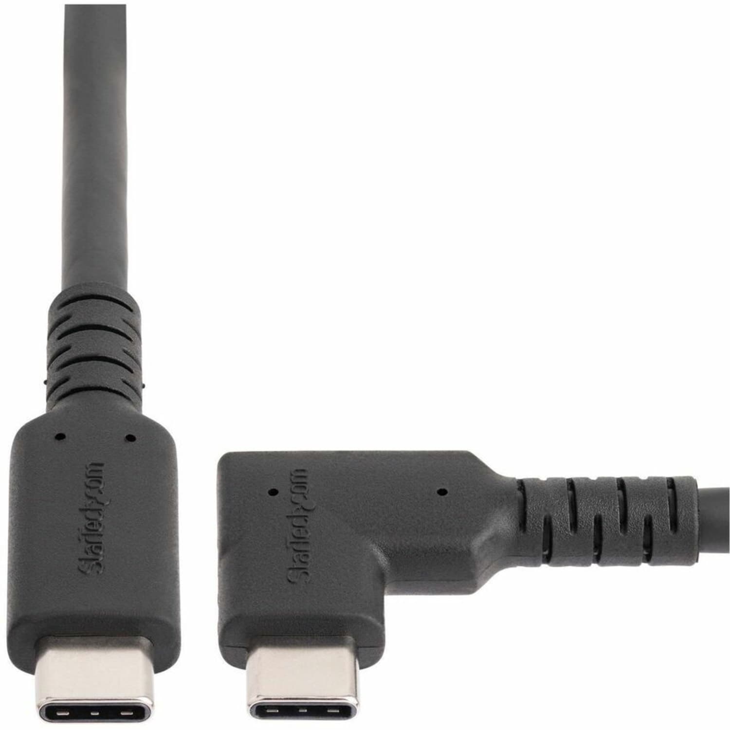 StarTech.com 3ft (1m) Rugged Right Angle USB-C Cable, USB 10 Gbps, USB C to C Data Transfer Cable, 100W PD, 4K 60Hz, 90 Degree USB-C Cable - Image 6