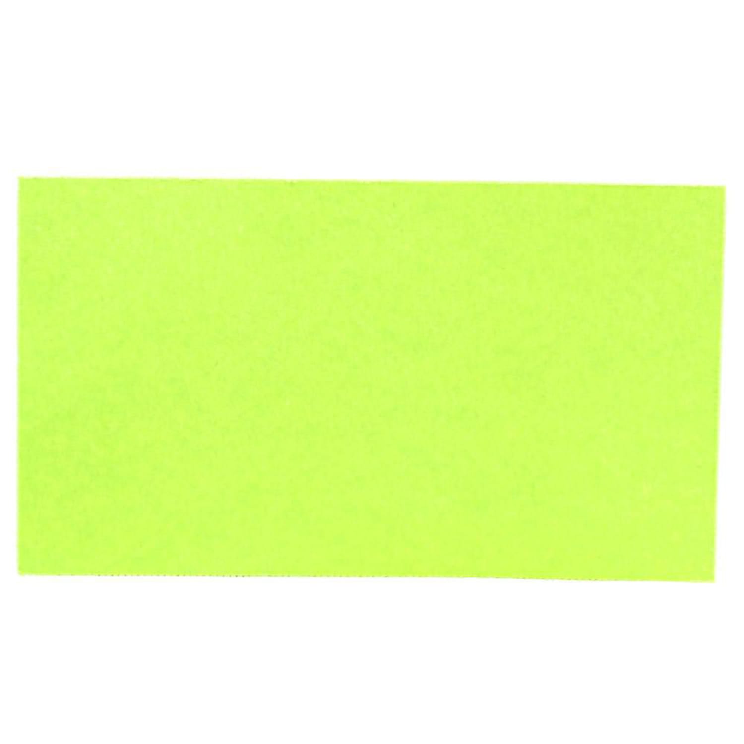 JAM Paper Printable Business Cards, 3 1/2in x 2in, Lime Green, 10 Cards Per Sheet, Pack Of 10 Sheets - Image 4