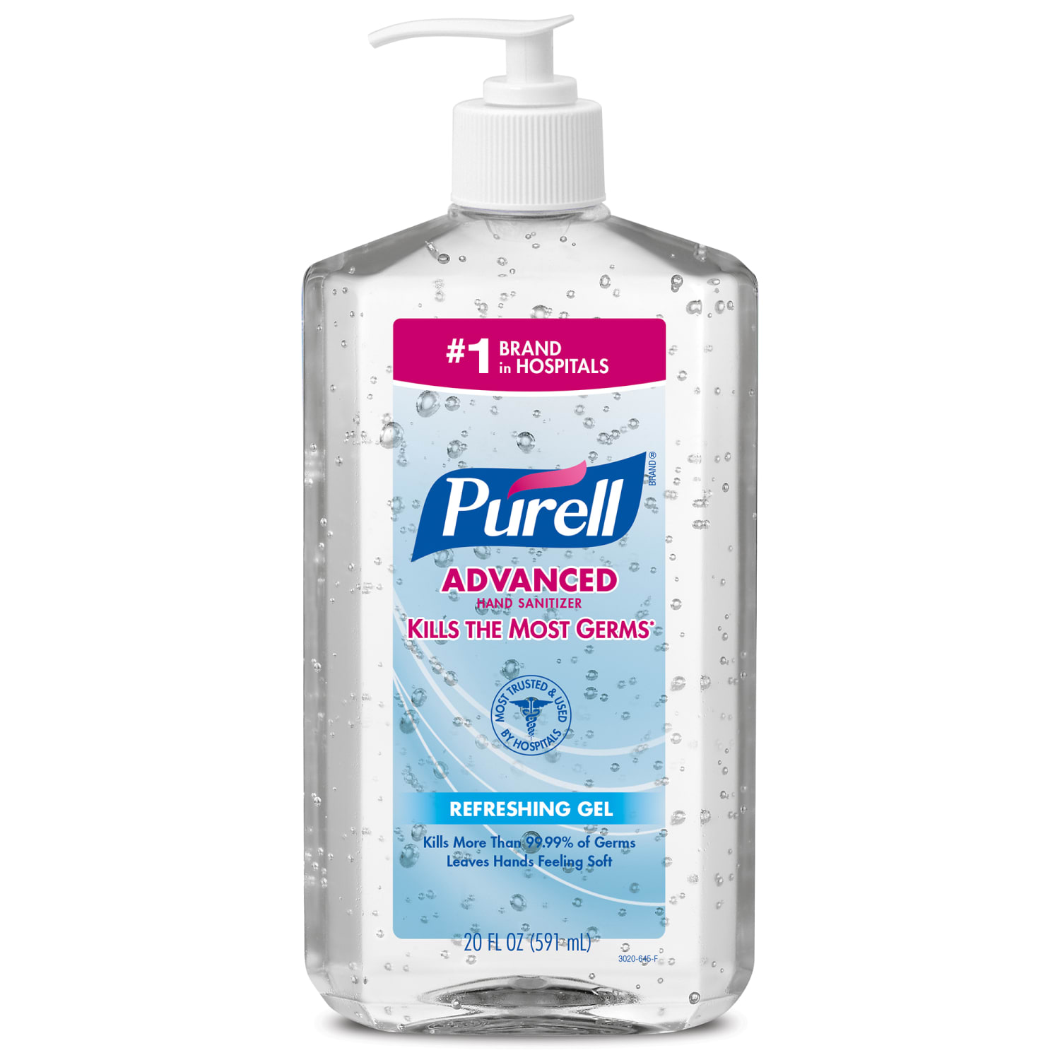 Purell Instant Hand Sanitizer, 20 Oz. Pump Bottles, Pack Of 12 - Image 3