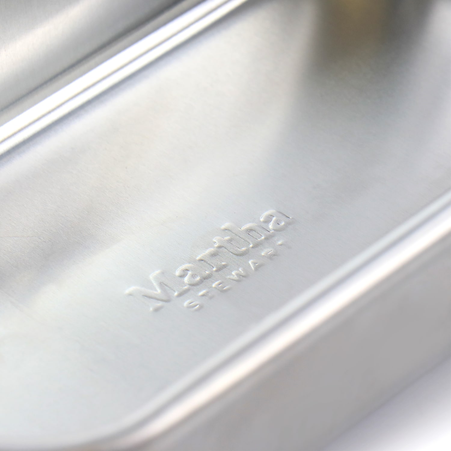 Martha Stewart Aluminum Loaf Pan, 9in, Silver - Image 5