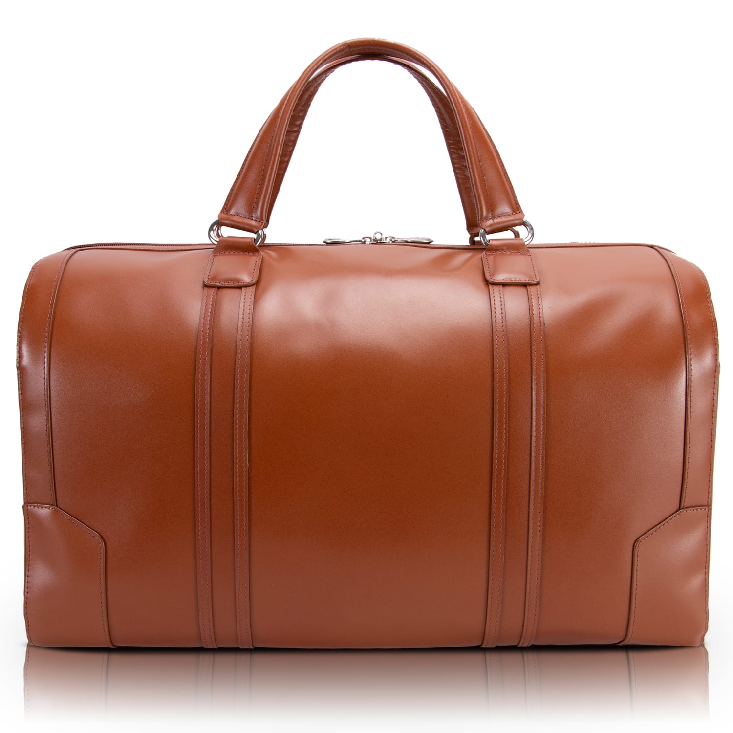 McKlein L-Series Kinzie Duffel Bag, Brown - Image 3
