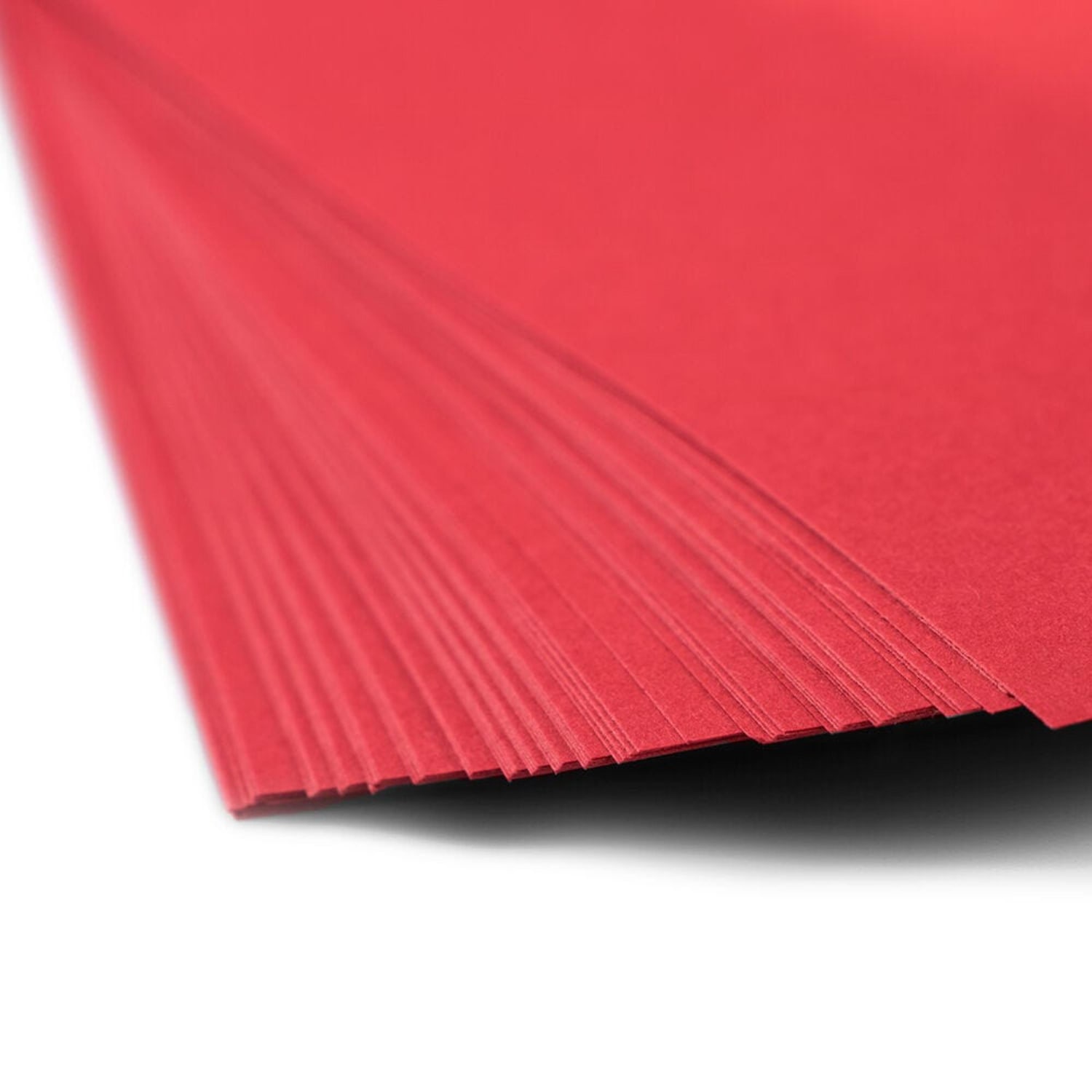 JAM Paper Color Paper, Ruby Red, Letter (8.5in x 11in), 50 Sheets Per Pack, 24 Lb, 30% Recycled - Image 3