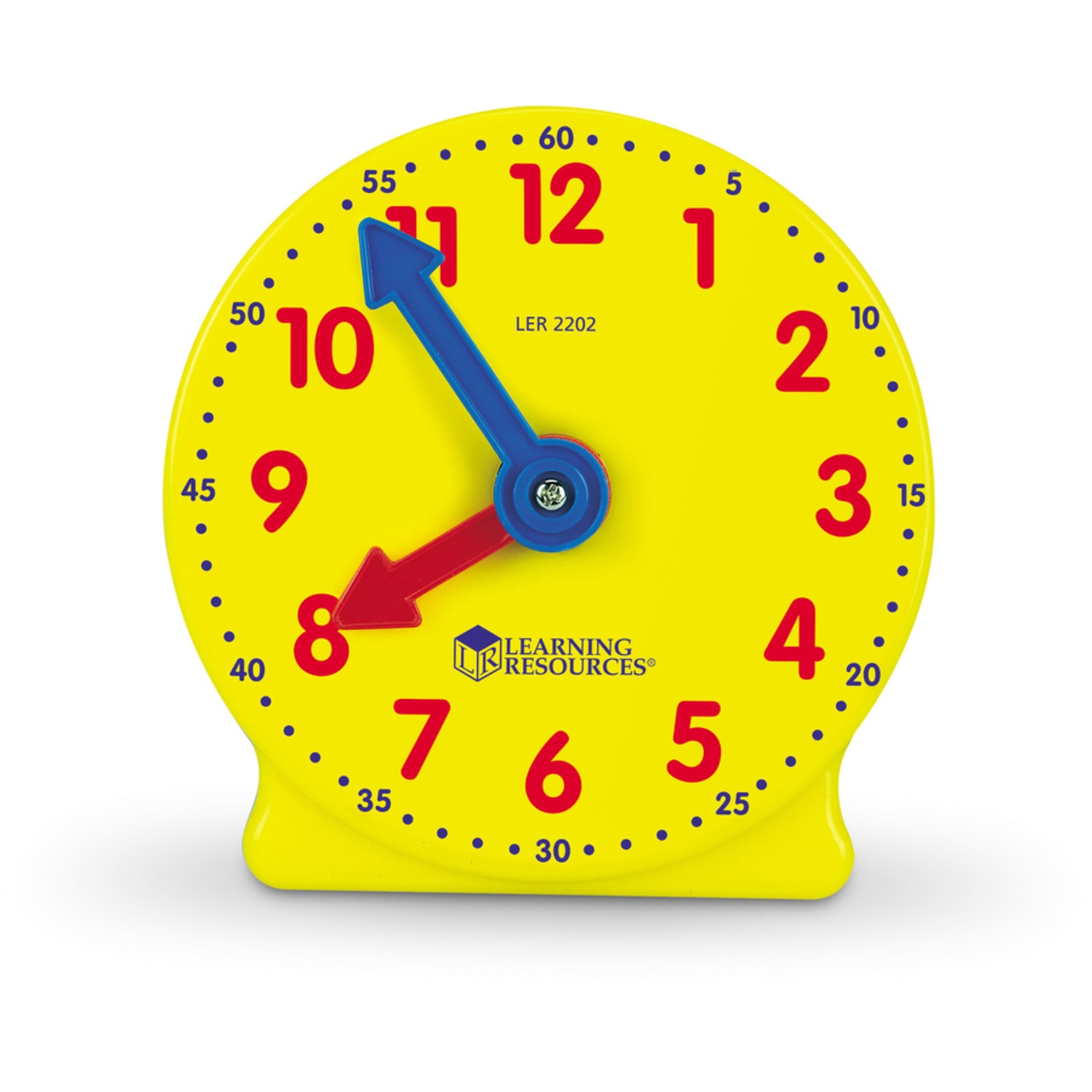 Learning Resources Geared Clocks, 4in, Set Of 6 - Image 3