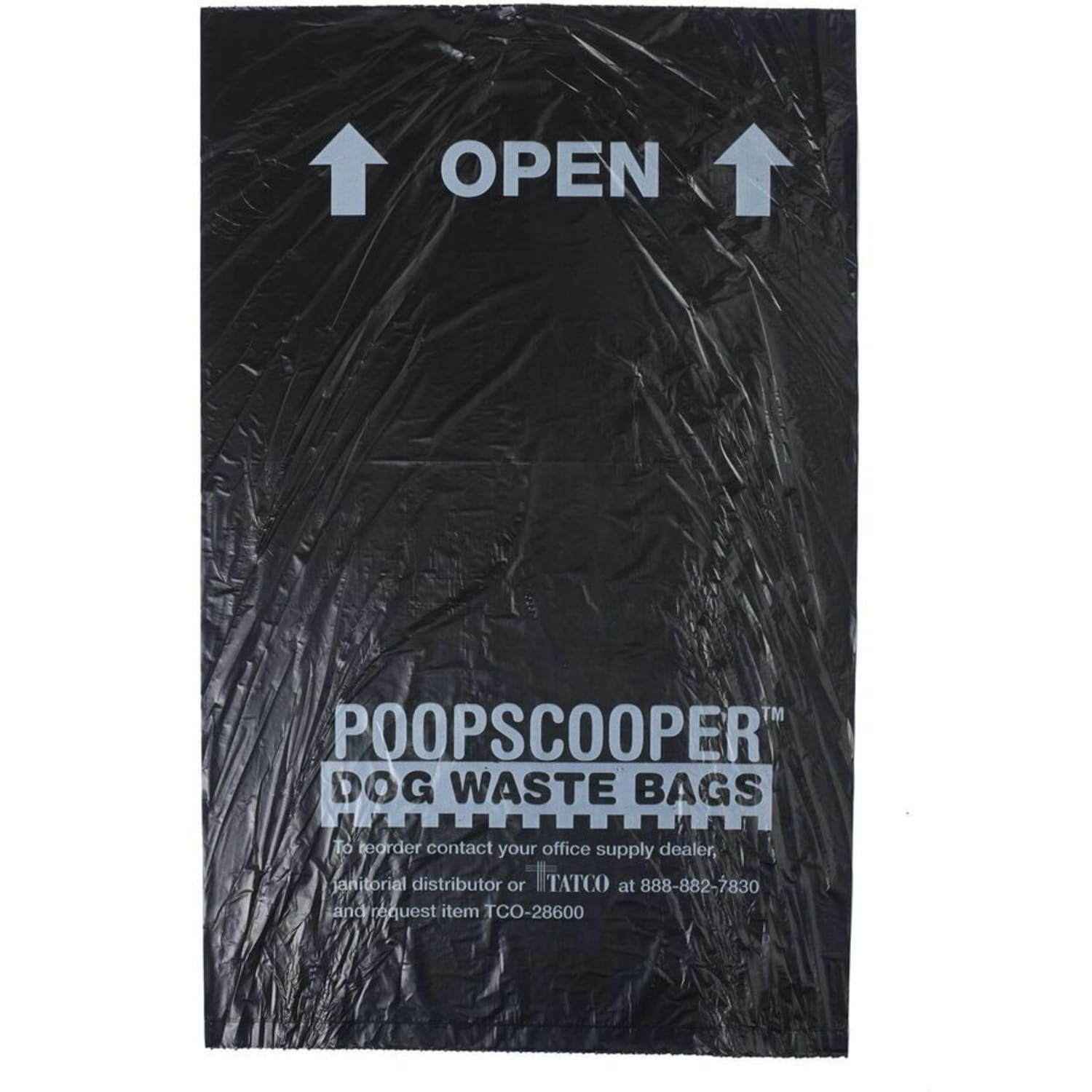 Tatco Dog Waste Station Refill Bags - Black - Waste Disposal, Office, Park, Home - 200 Box - 10 / Carton - Image 4