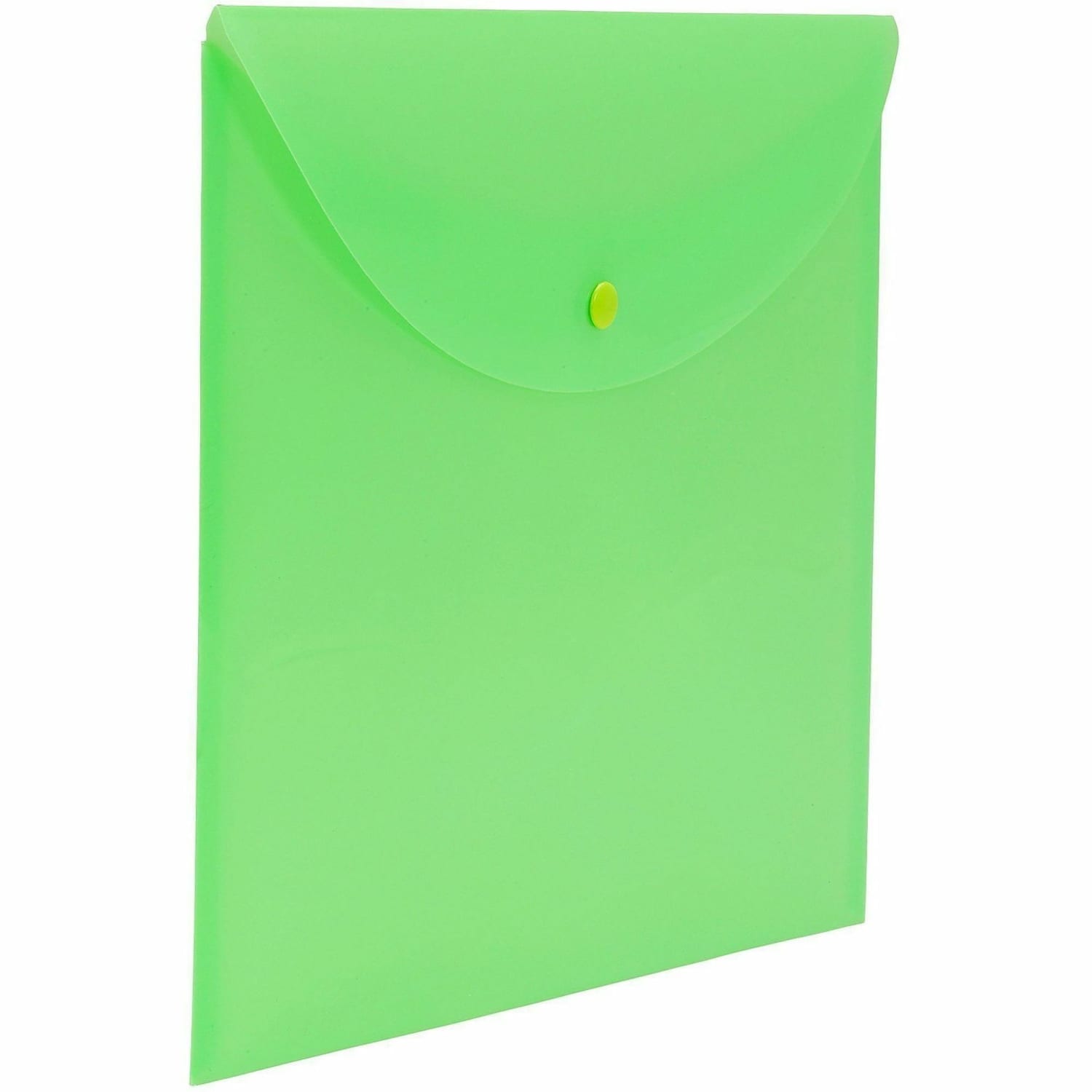 Smead Letter File Wallet - 8 1/2in x 11in - Green - 10 / Box - Image 3