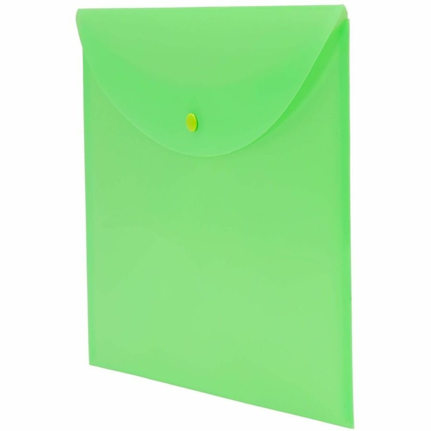 Smead Letter Filing Envelope - 8 1/2in x 11in - Green - 10 / Box - Image 4