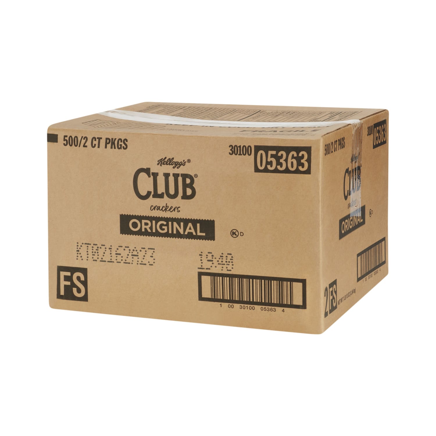 Kelloggs Club Crackers, 2 Crackers Per Pack, Box Of 500 Packs - Image 4