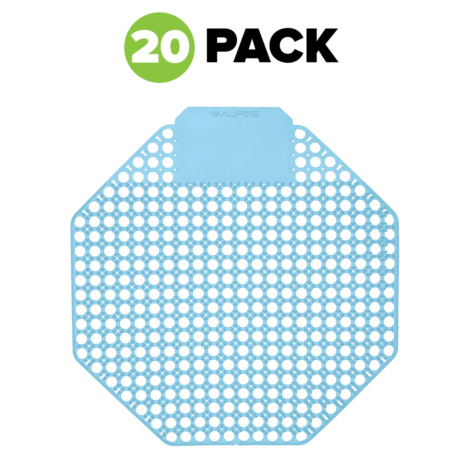 Alpine Urinal Screens, Cotton Blossom Scent, 7-1/16in, Pack Of 20 Screens - Image 3