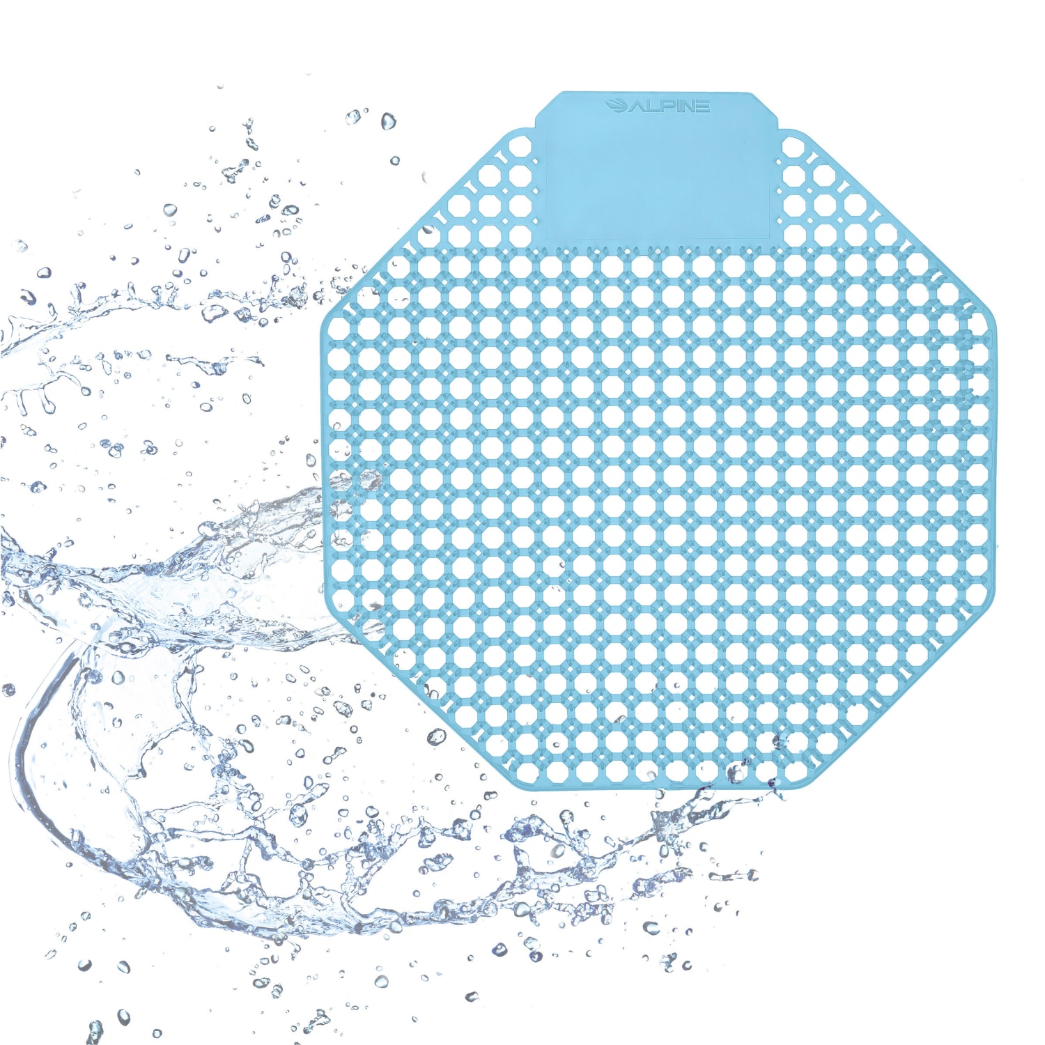 Alpine Urinal Screens, Cotton Blossom Scent, 7-1/16in, Pack Of 20 Screens - Image 4