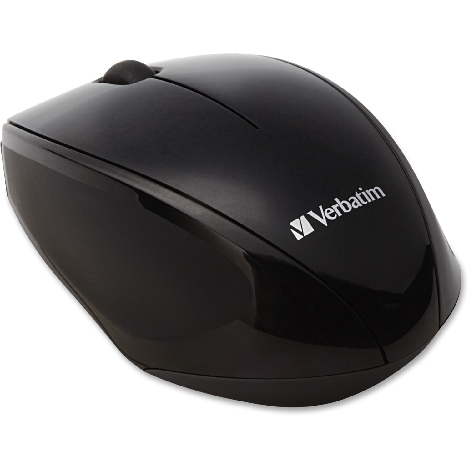 Verbatim Wireless USB 2.0 Notebook Multi-Trac Blue LED Mouse, Black