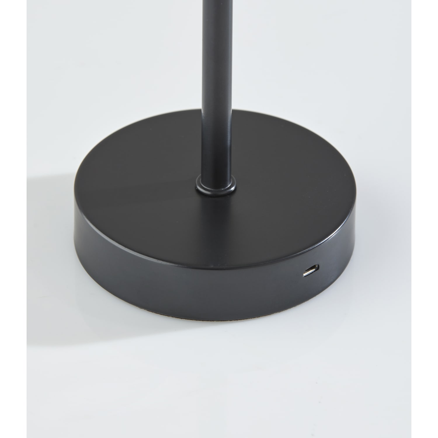 Adesso Benji Cordless LED Indoor/Outdoor Table Lamp, 13-5/8inH, Frosted Shade/Black Base - Image 6