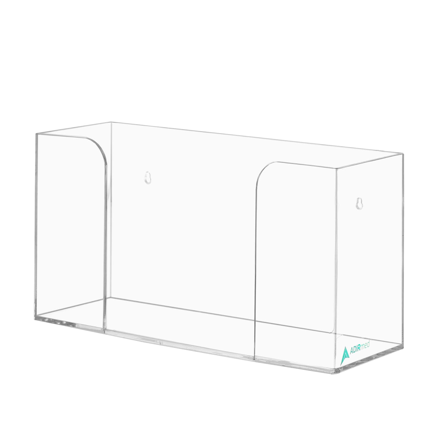 Alpine Acrylic Single Box Glove Dispensers, 5-1/3in x 10-1/5in x 4in, Clear, Pack Of 2 Dispensers - Image 4