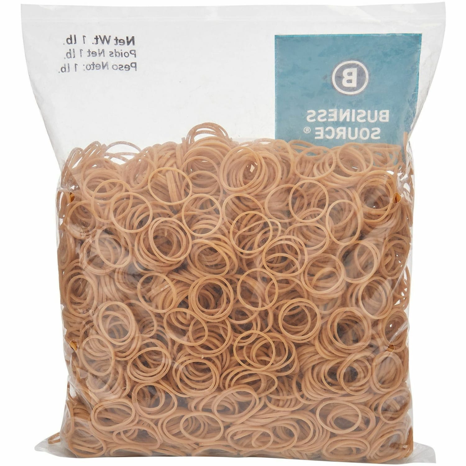 Business Source Quality Rubber Bands - Size: #10 - 1.3in Length x 0.1in Width - Sustainable - Rubber - Crepe - 3700 / Pack - Image 5