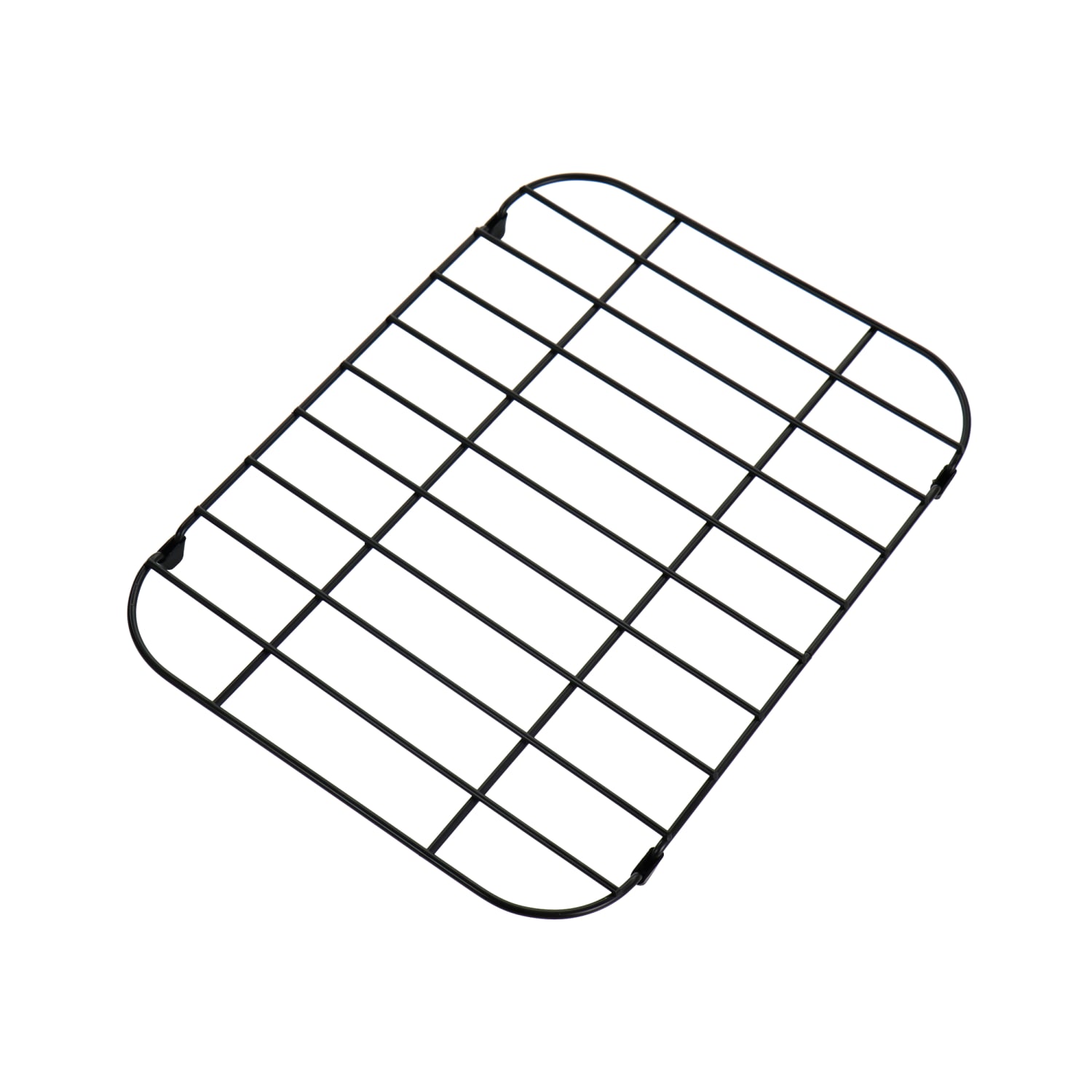 Gibson Home Greyfield 2-Piece Steel Non-Stick Roasting Rack Set, Gray - Image 4
