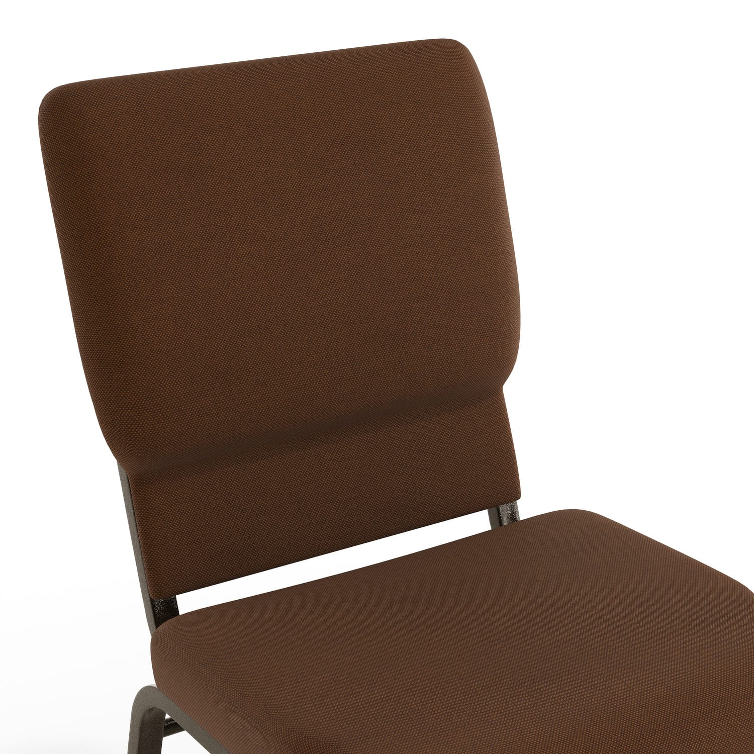 Flash Furniture HERCULES Church Chair With Book Rack, Brown/Gold Vein - Image 13