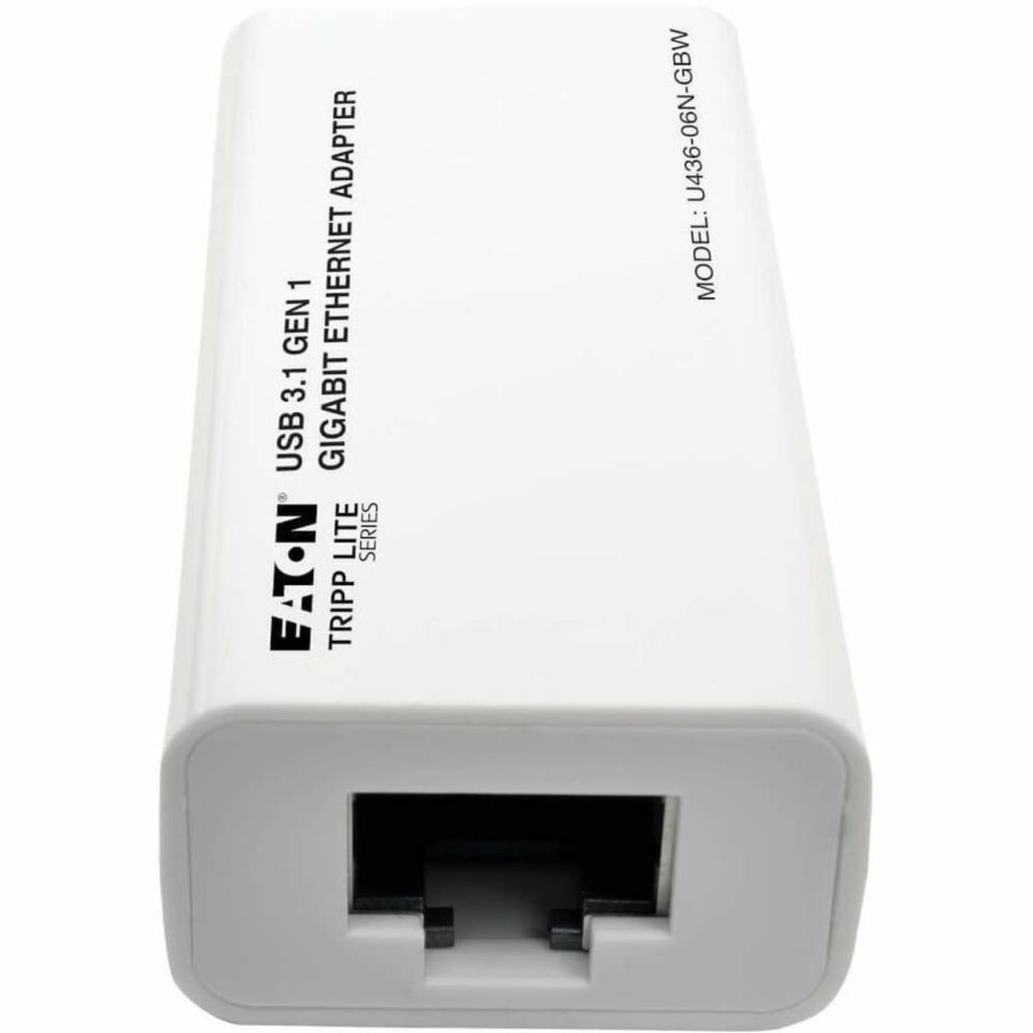 Tripp Lite USB-C to Gigabit Ethernet NIC Network Adapter 10/100/1000 Mbps White - Network adapter - USB-C 3.1 - Gigabit Ethernet - white - Image 4