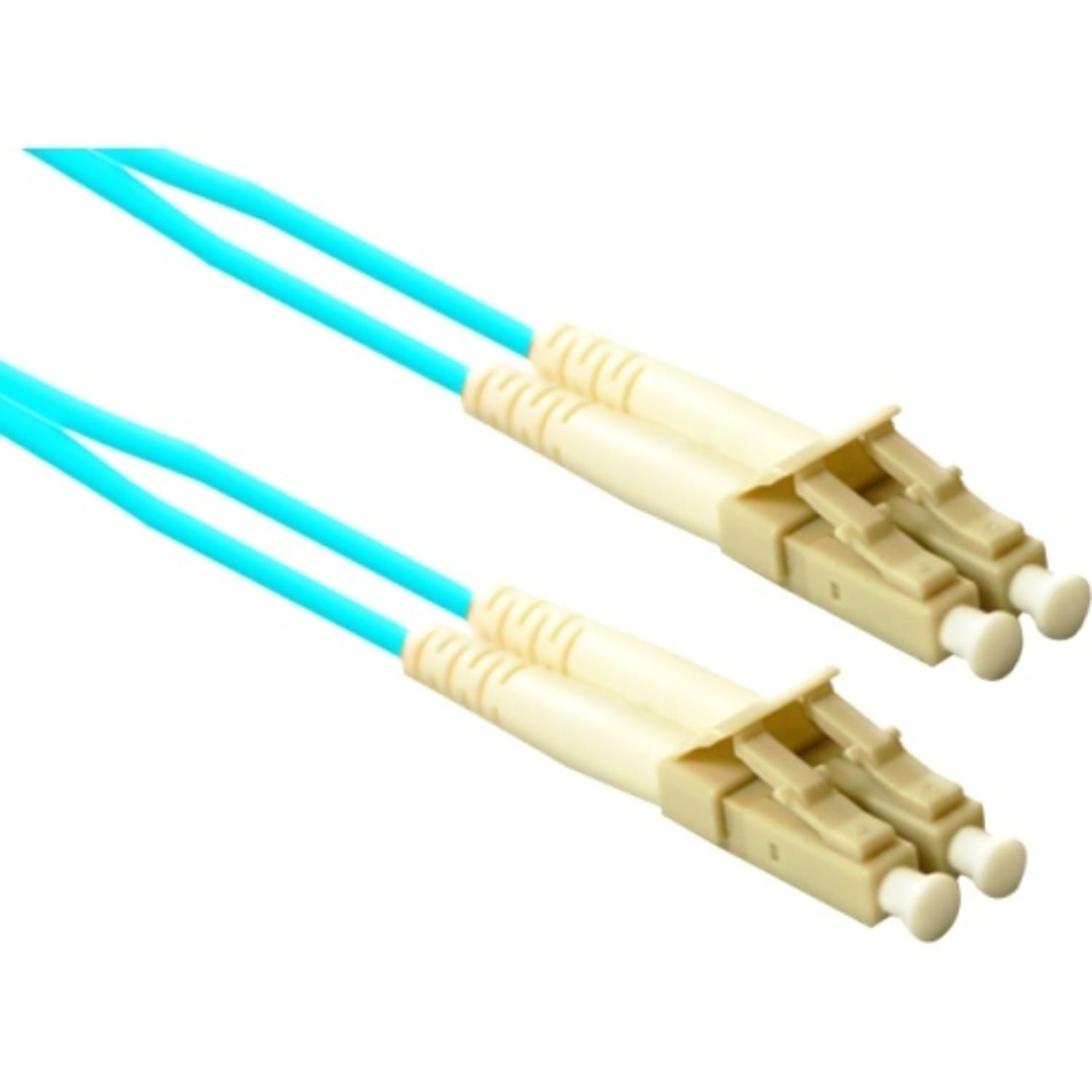 ENET 5M LC/LC Duplex Multimode 50/125 10Gb OM3 or Better Aqua Fiber Patch Cable 5 meter LC-LC Individually Tested - Lifetime Warranty - Image 3