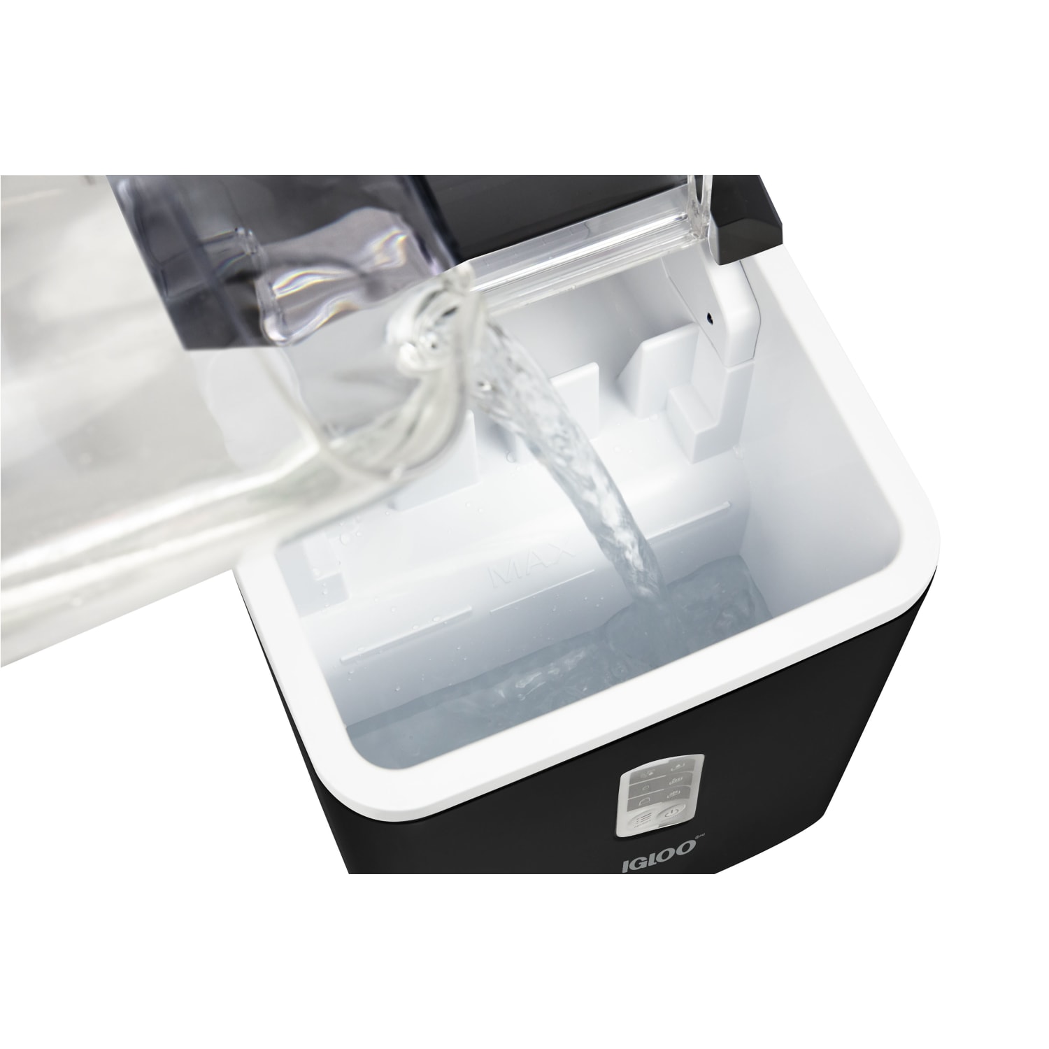 Igloo Automatic Self-Cleaning 26 Lb Ice Maker, Black - Image 4