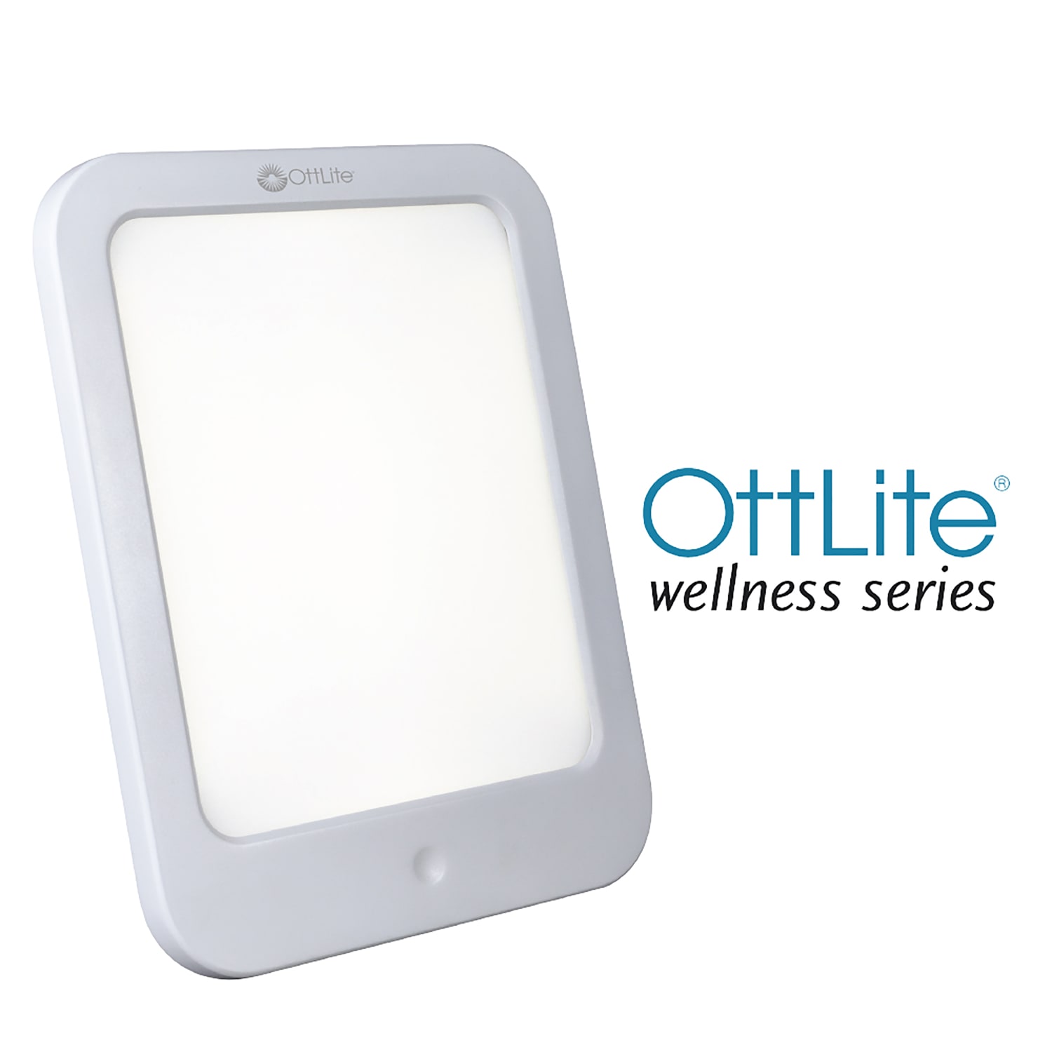 OttLite Wellness Series ClearSun LED Light Therapy Lamp, 7-7/8inH, White - Image 3