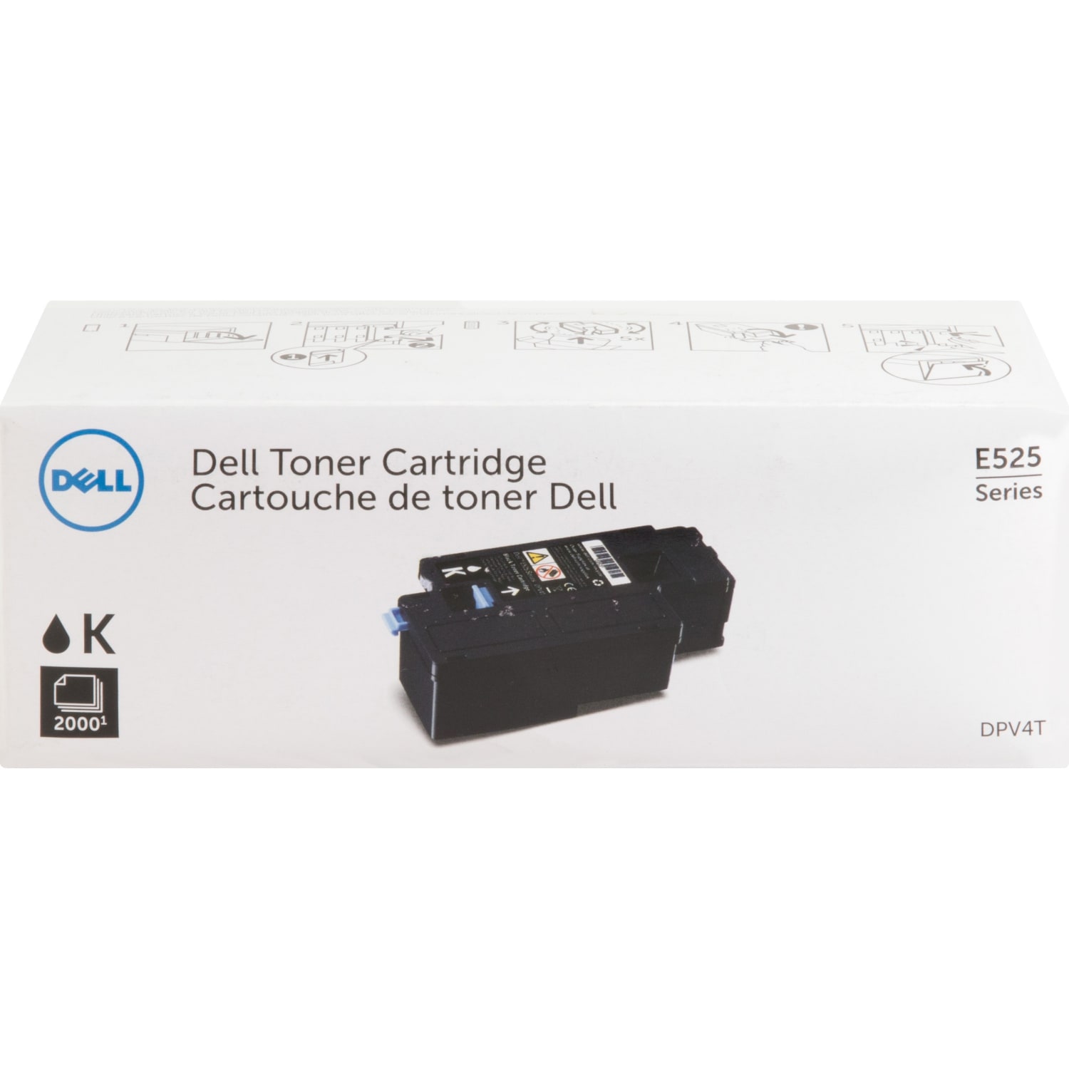Dell 593BBJX Black Toner Cartridge - Image 3
