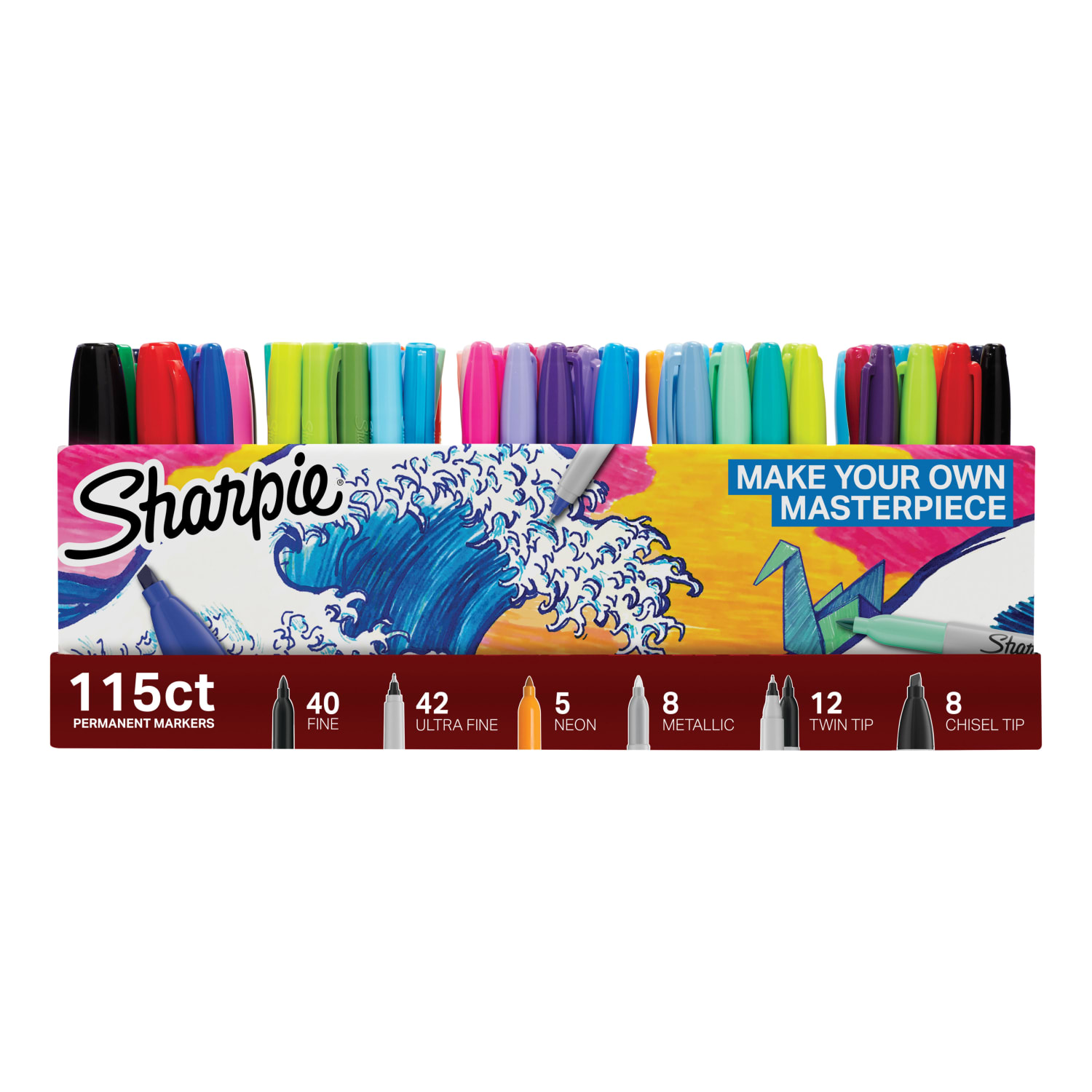 Sharpie Ultimate Pack, Assorted Colored, Pack Of 115 - Image 5