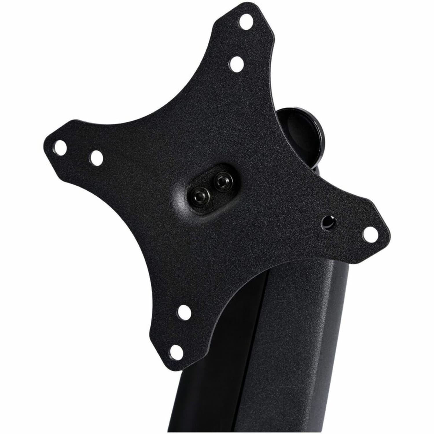 StarTech.com Desk Mount Monitor Arm - Full Motion Articulating - Monitors 12in to 34in Adjustable VESA Single Monitor Arm - Desk & Grommet Clamp -Black (ARMPIVOTHDB) - Image 4