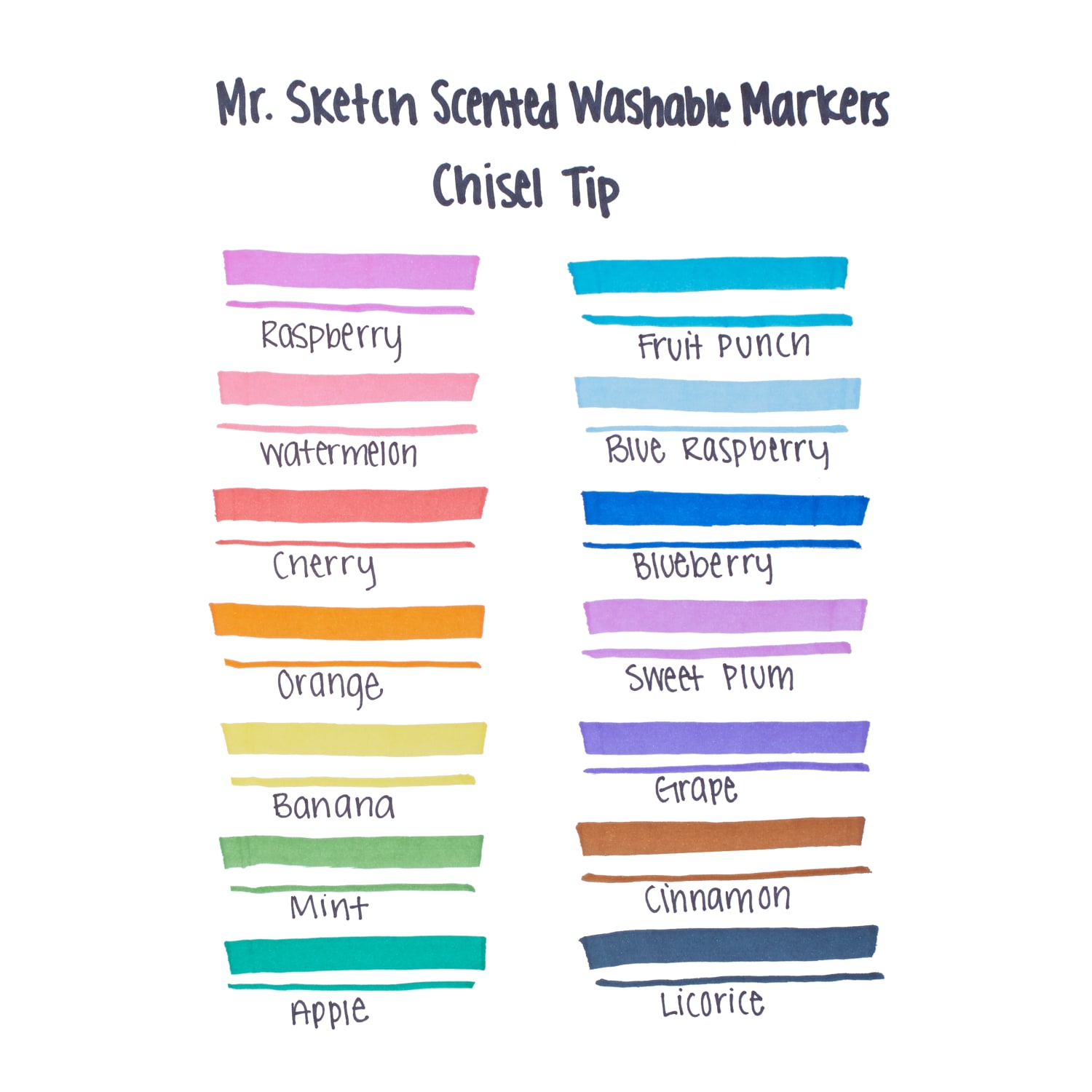 Mr. Sketch Scented Markers, Chisel Point, Assorted, Pack Of 14 - Image 5