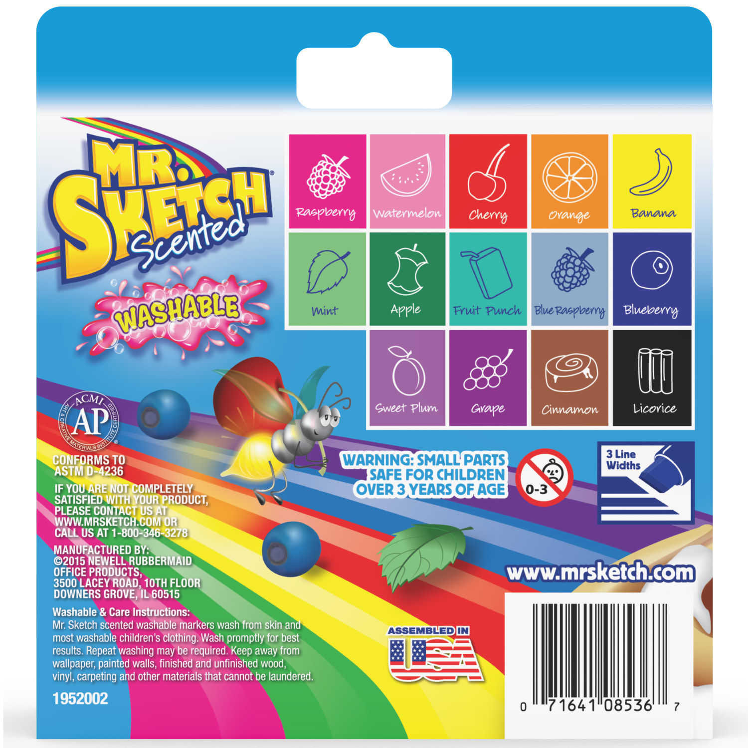 Mr. Sketch Scented Markers, Chisel Point, Assorted, Pack Of 14 - Image 6