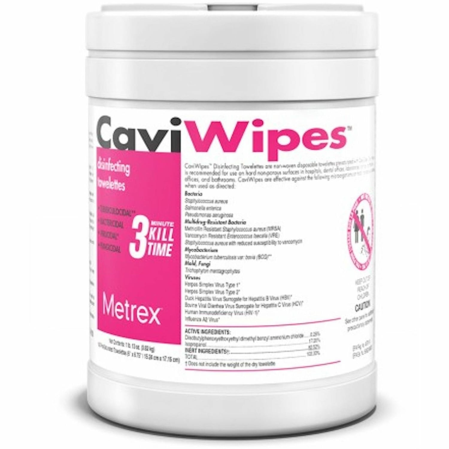 Unimed Metrex Caviwipes, Box Of 160 - Image 3