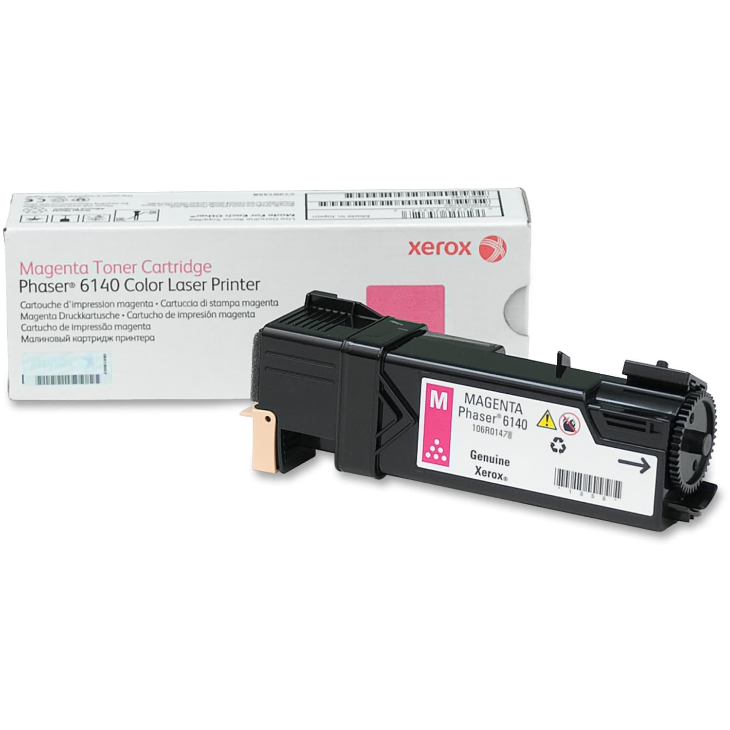 Xerox 6140 Magenta Toner Cartridge, 106R01478 - Image 4