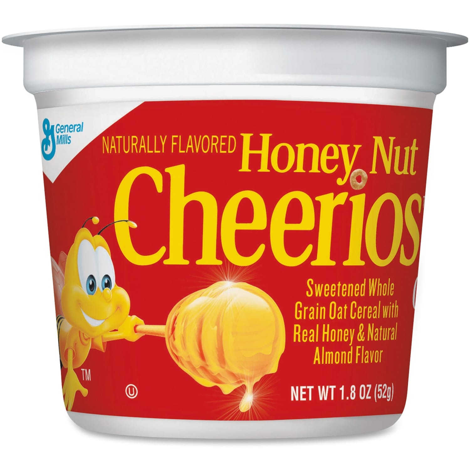 Honey Nut Cheerios Cereal-In-A-Cup, 1.83 Oz, Pack Of 6 - Image 3