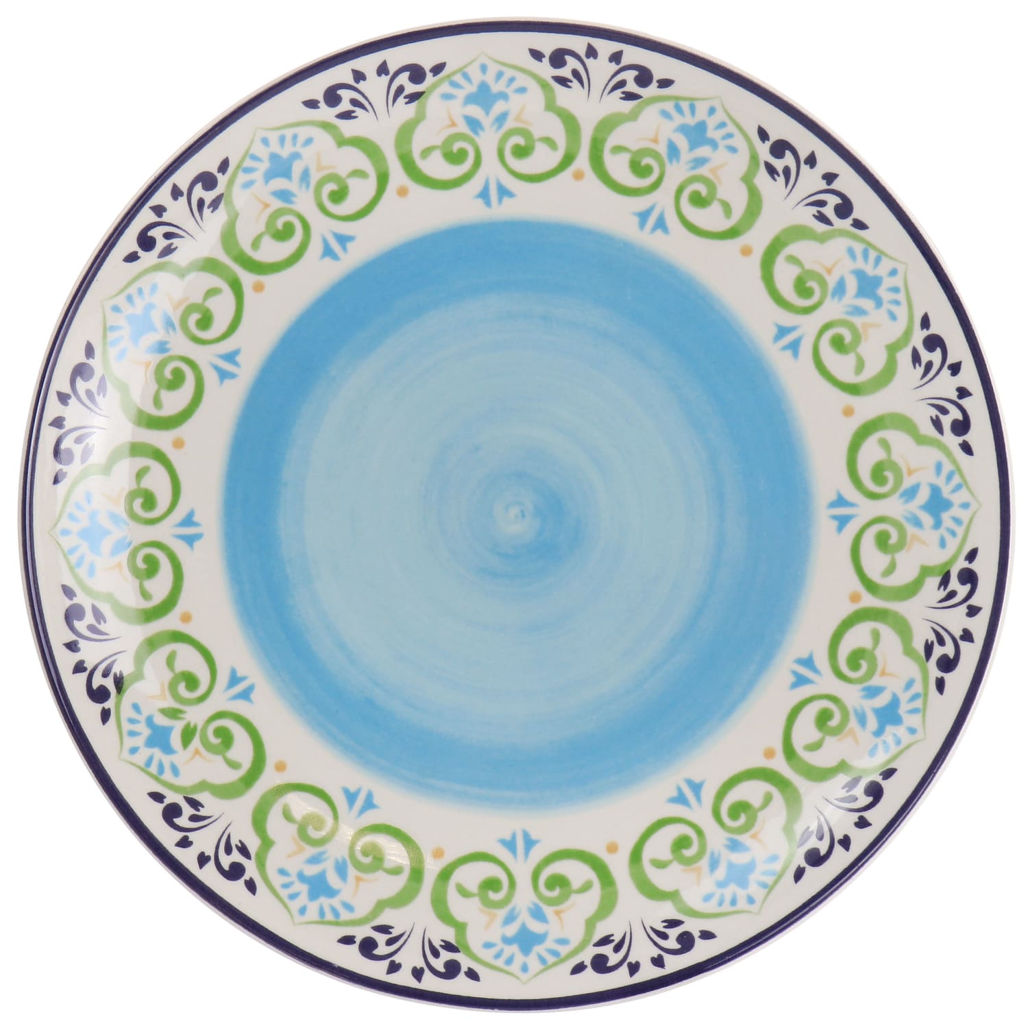 Gibson Home Atlantis 12-Piece Dinnerware Set, Multicolor - Image 4