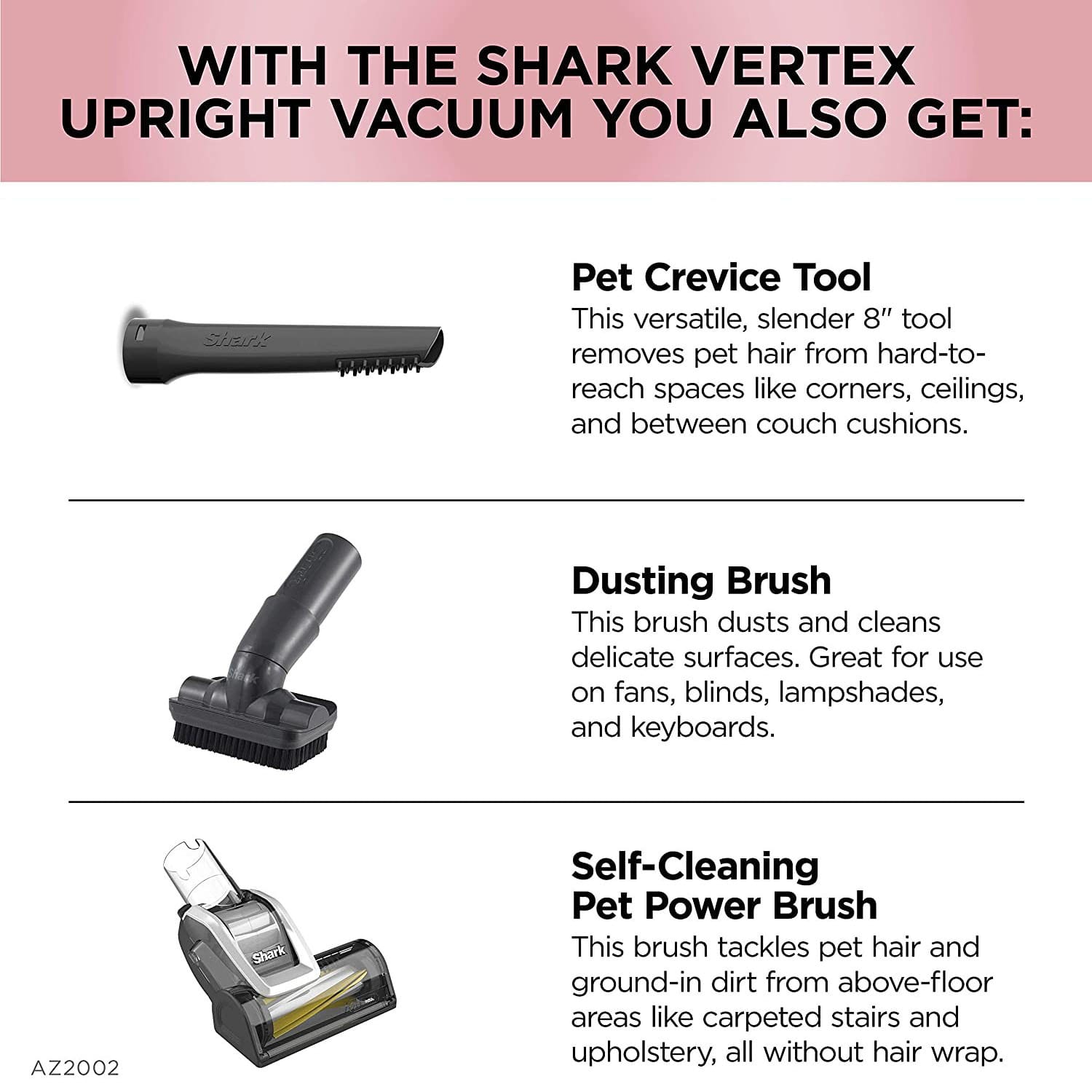 Shark Vertex DuoClean Engage Upright Vacuum With Powered Lift-Away And Self-Cleaning Brush Roll, Silver - Image 4